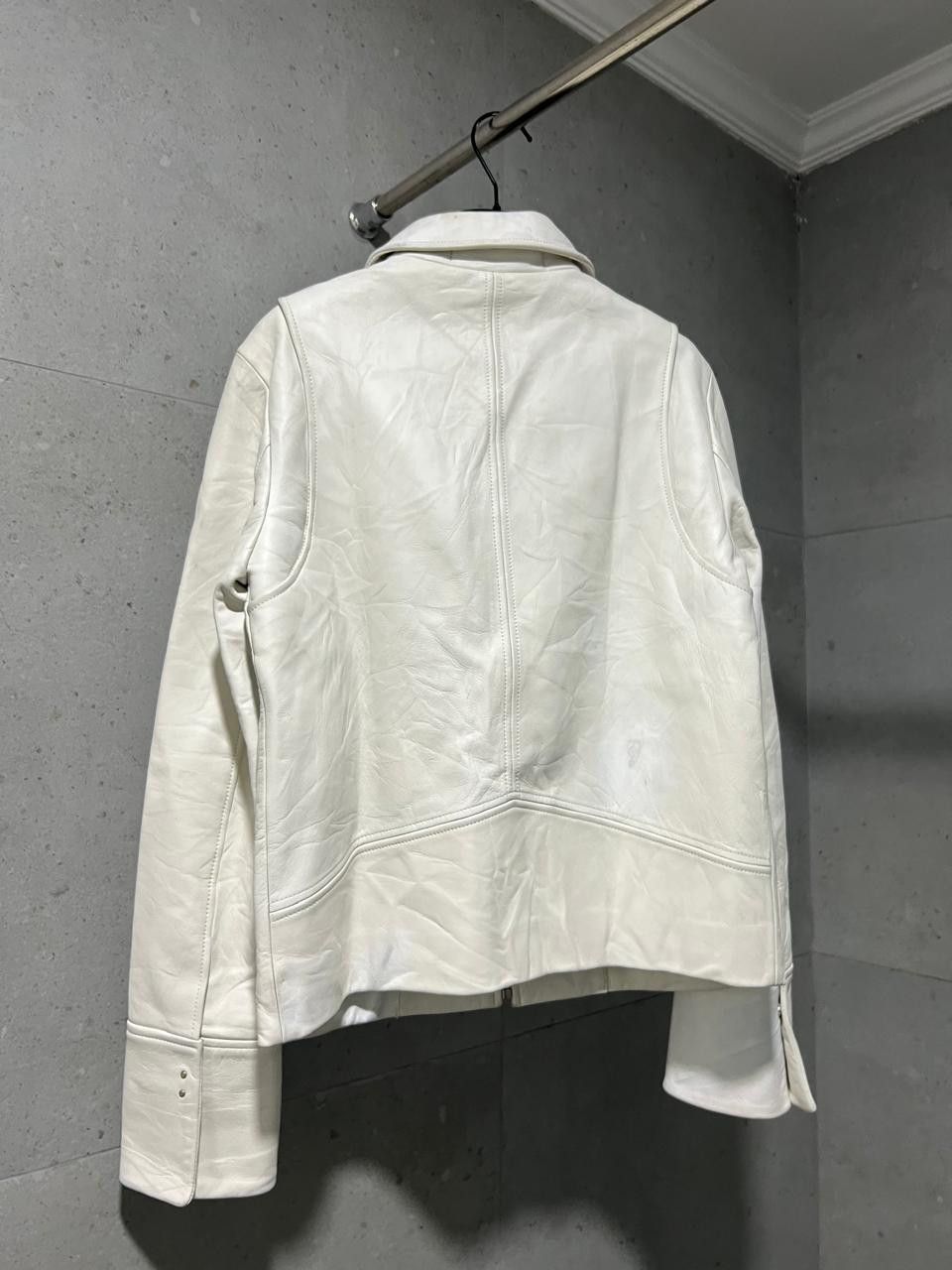 Miu Miu Miu Miu Leather Cafe Racer Jacket Size S / US 4 / IT 40 - 2 Thumbnail