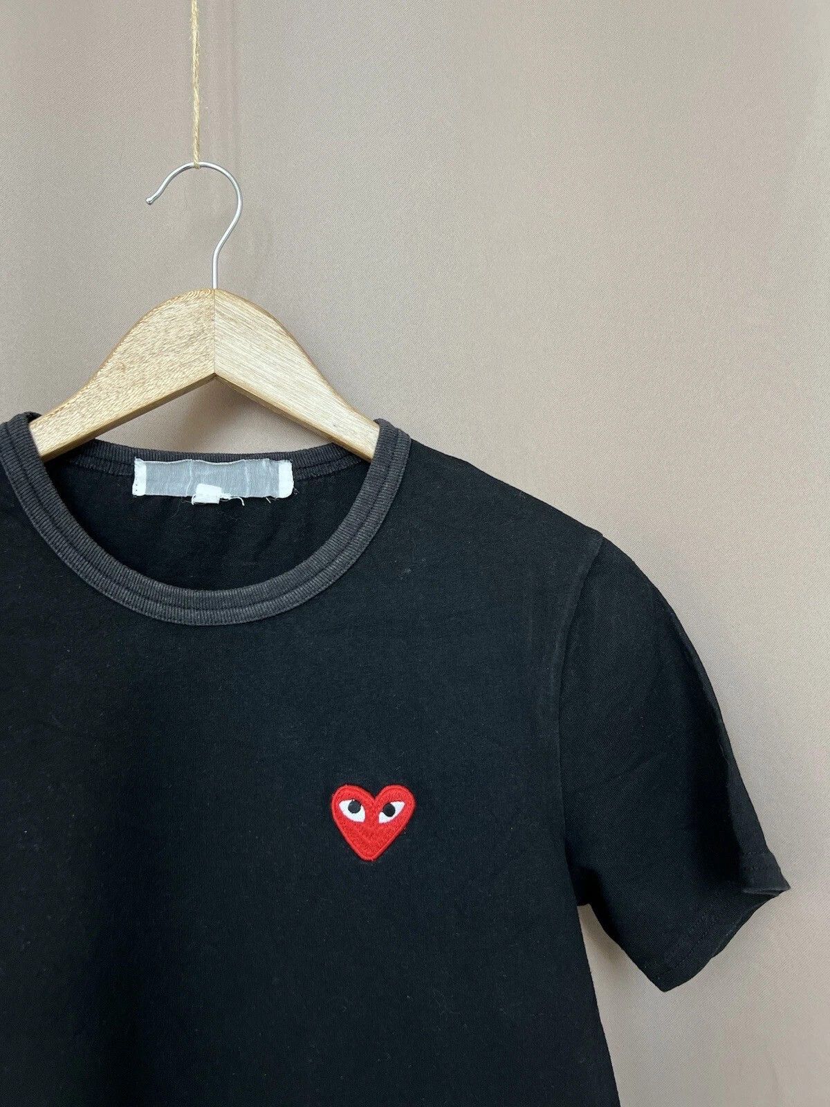 Comme des Garcons PLAY Comme Des Garcons x Play T-Shirt Womens Size S/M Logo Size S / US 4 / IT 40 - 6 Thumbnail