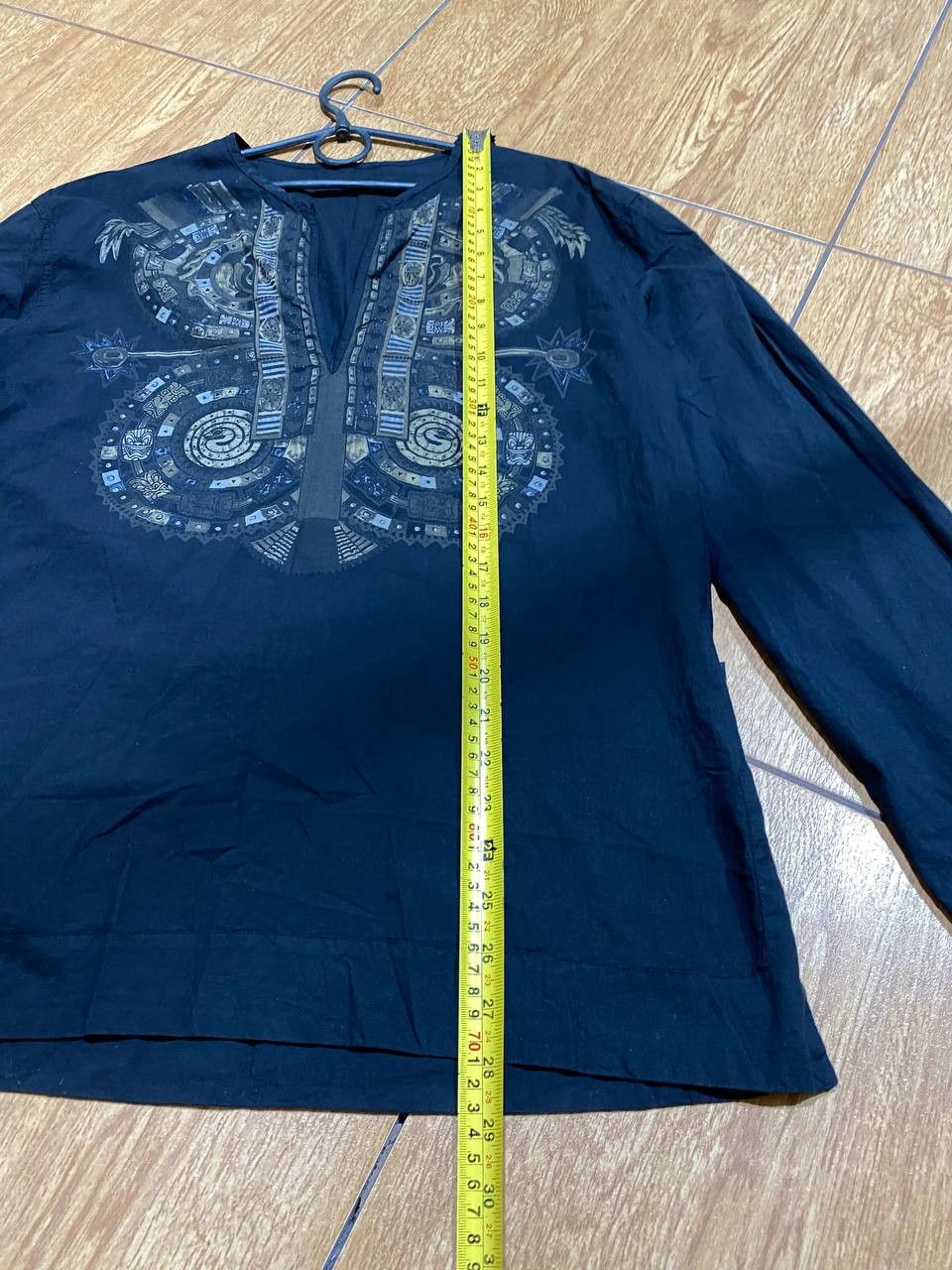 Just Cavalli Just Cavalli Long Sleeve Shirt Logo Black Print Size US M / EU 48-50 / 2 - 8 Thumbnail