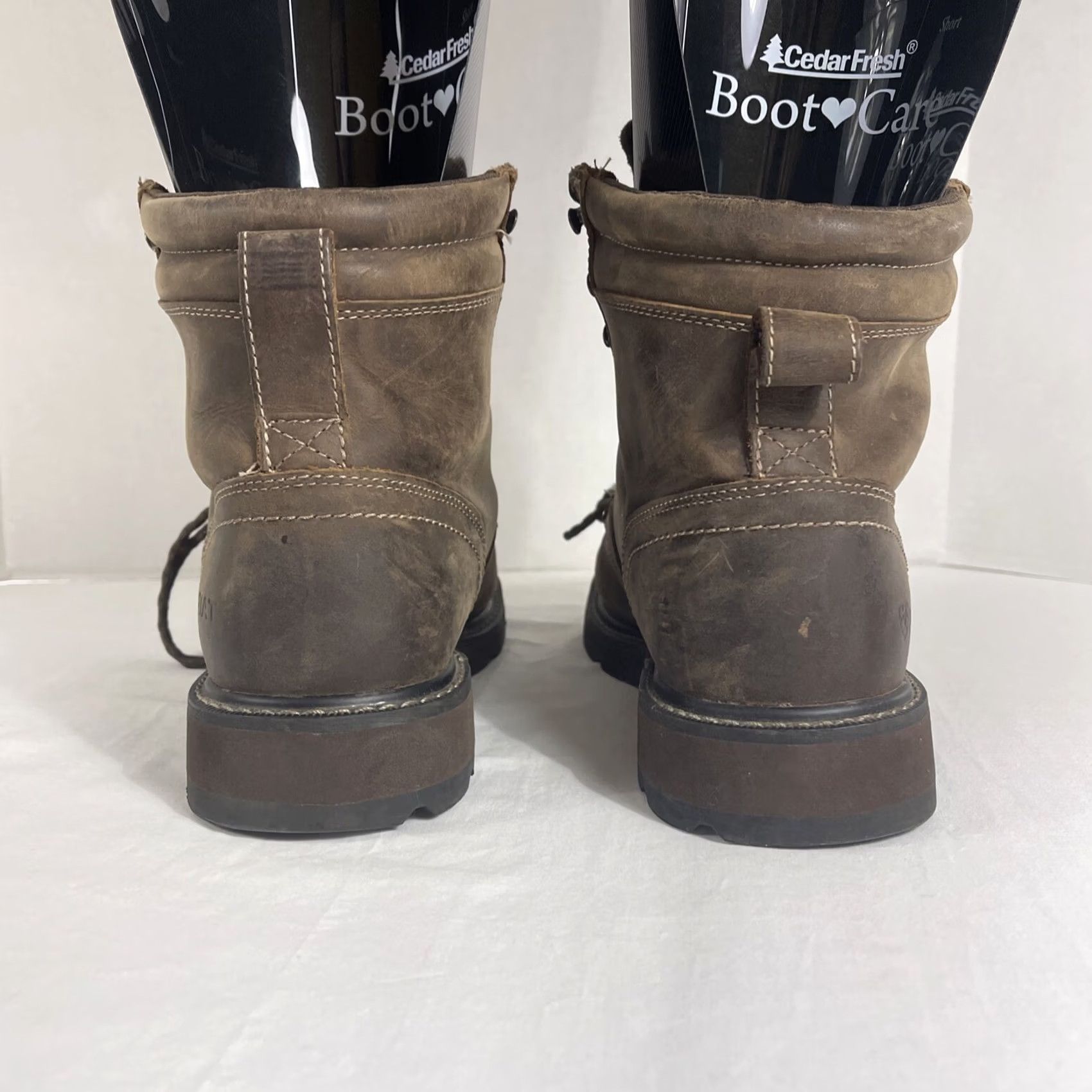 Ariat Ariat Groundbreaker Work Boots 6" Brown 10016256 Mens 13 D Leather Lace Up Rubber Cushioned All Season Workwear Shoes Size US 13 / EU 46 - 4 Thumbnail