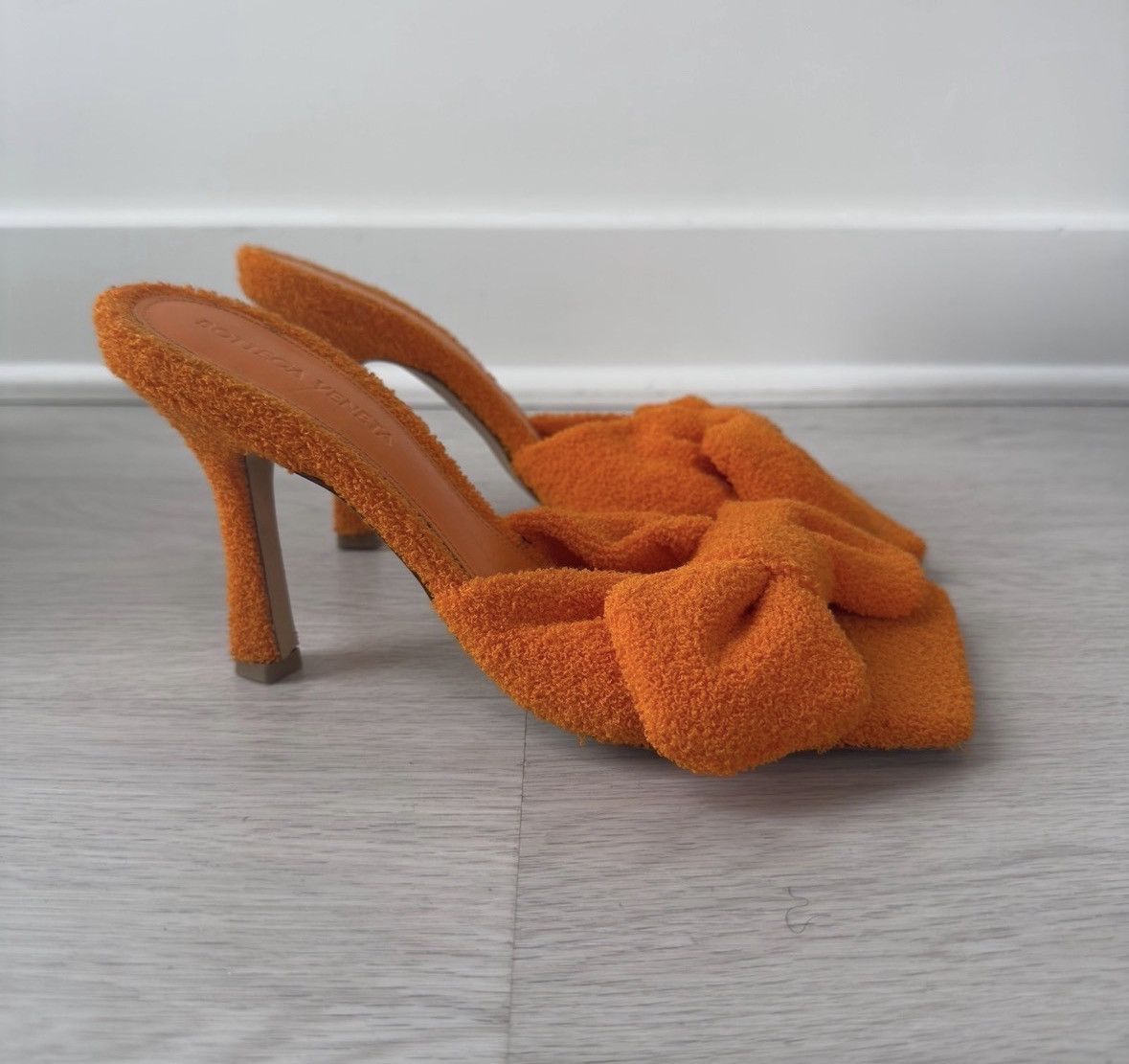 Bottega Veneta Bottega Veneta: Stretch Easy Towel Mule Sandal Size US 7 / IT 37 - 2 Thumbnail