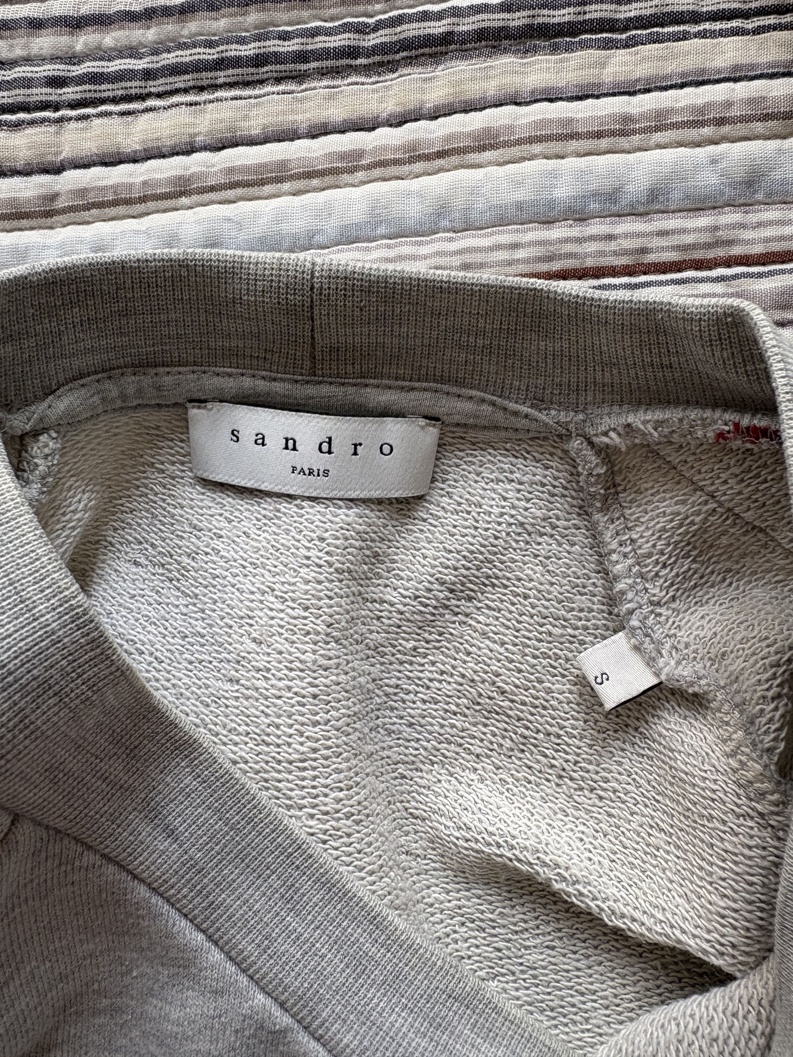 Sandro Sandro Crewneck Sweatshirt Size US S / EU 44-46 / 1 - 3 Thumbnail