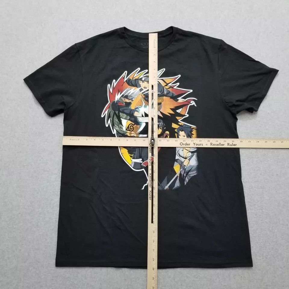Other Naruto Shippuden Shirt Mens Large Black Short Sleeve Size US L / EU 52-54 / 3 - 6 Thumbnail