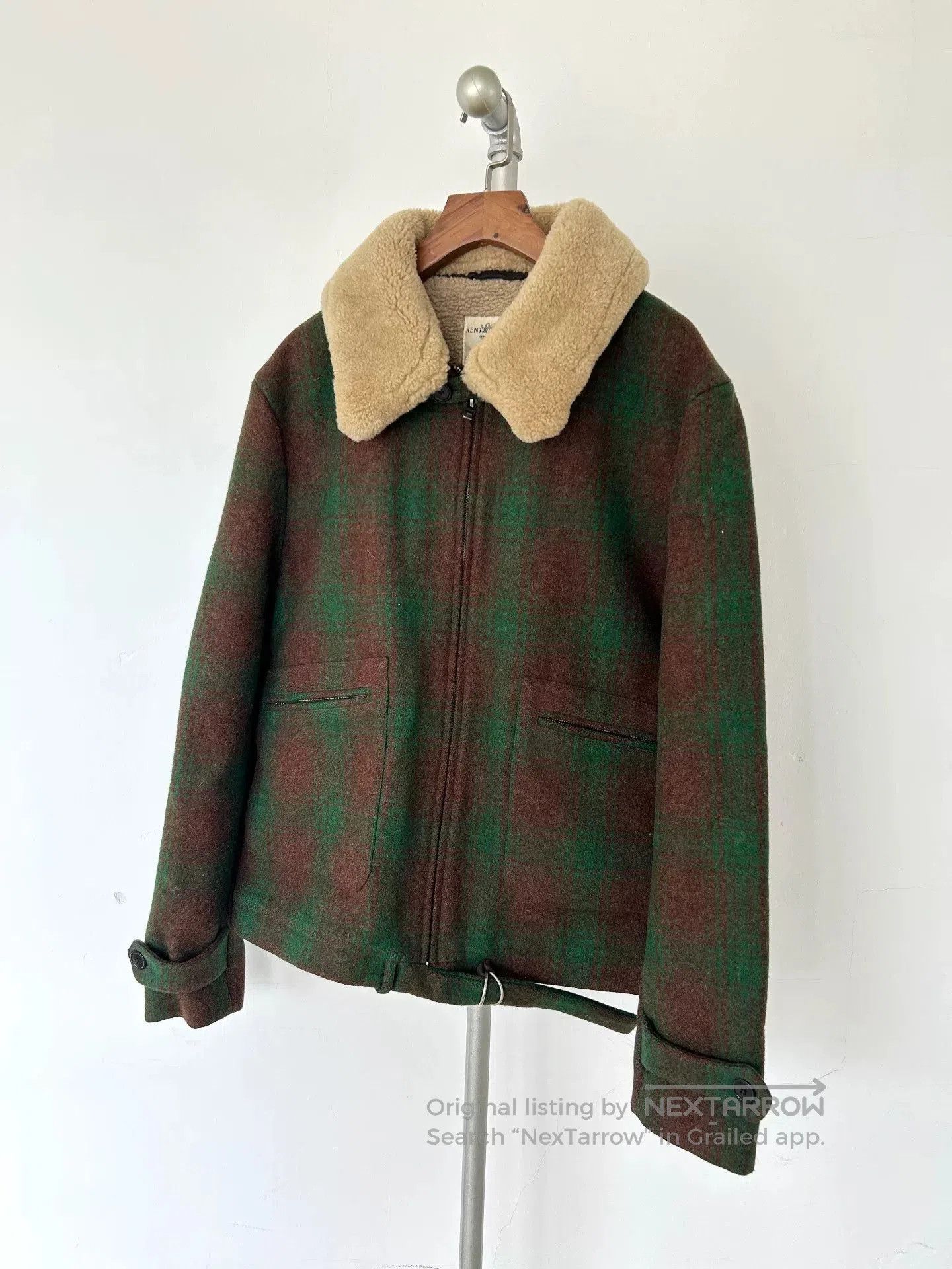 Kent & Curwen Kent Curwen Wool Plaid Coat. Size US M / EU 48-50 / 2 - 1 Thumbnail