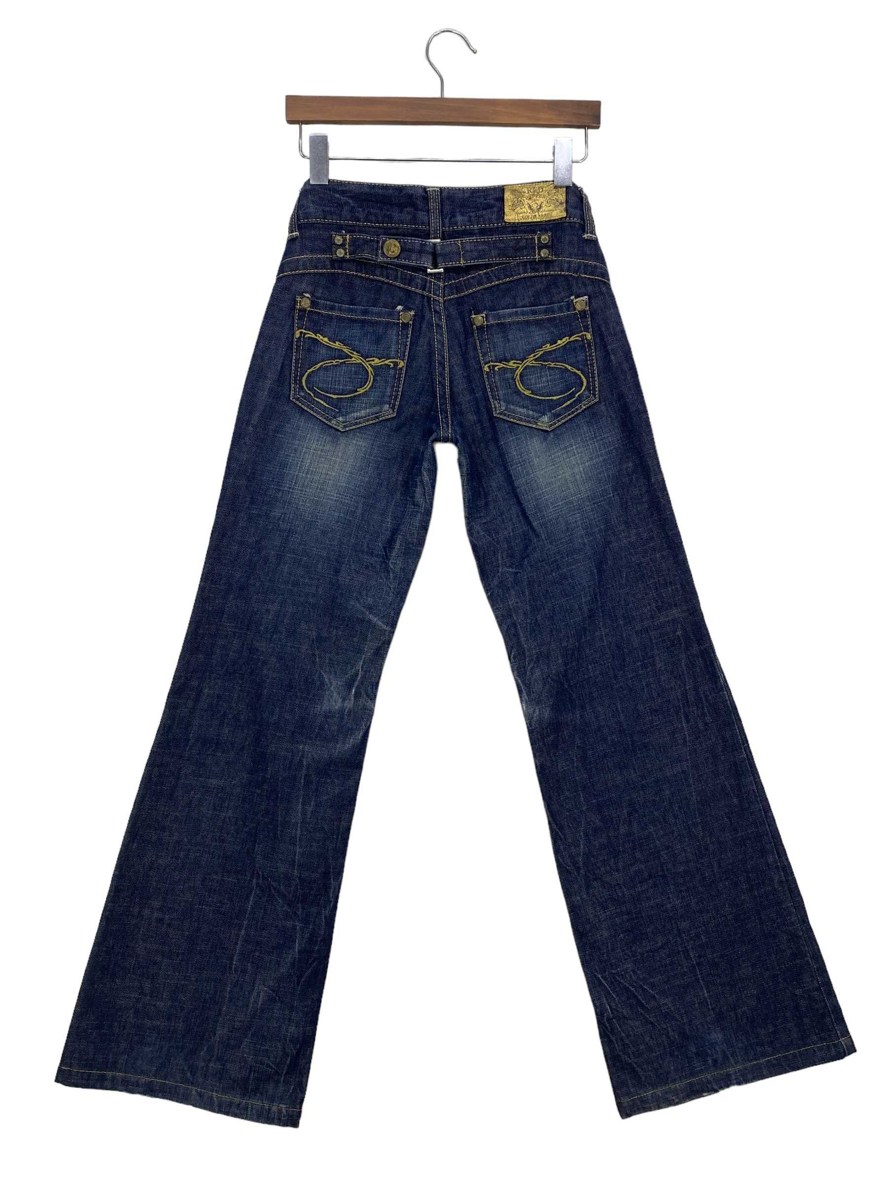 image of Distressed Denim Red Pepper Jeans Flare Jeans Distressed Jeans in Blue, Women's (Size 24)