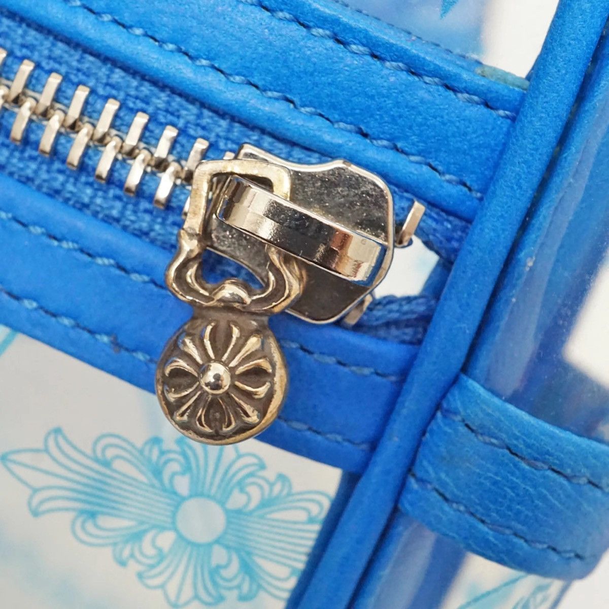 Chrome Hearts Chrome Hearts Taka Mini VINYL BAG CROSS PATCH PVC Blue Size ONE SIZE - 8 Thumbnail