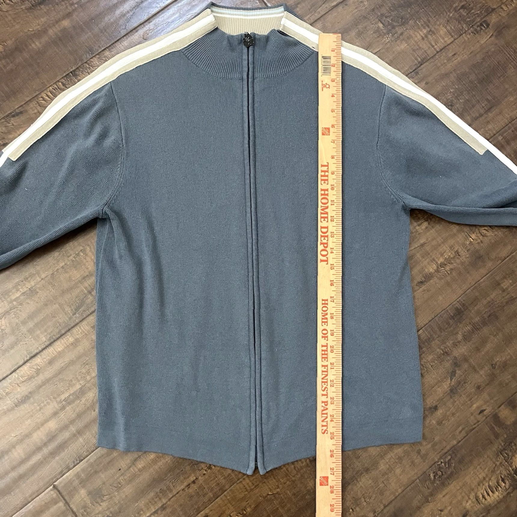 Quiksilver Quiksilver Vintage Yes Gray Full Zip Jumper Mens Sweater Medium Surf Skate Y2K Grunge 90s Size US M / EU 48-50 / 2 - 4 Thumbnail