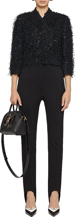 Givenchy o1w1db10126 Outerwear in Black Size S / US 4 / IT 40 - 2 Thumbnail