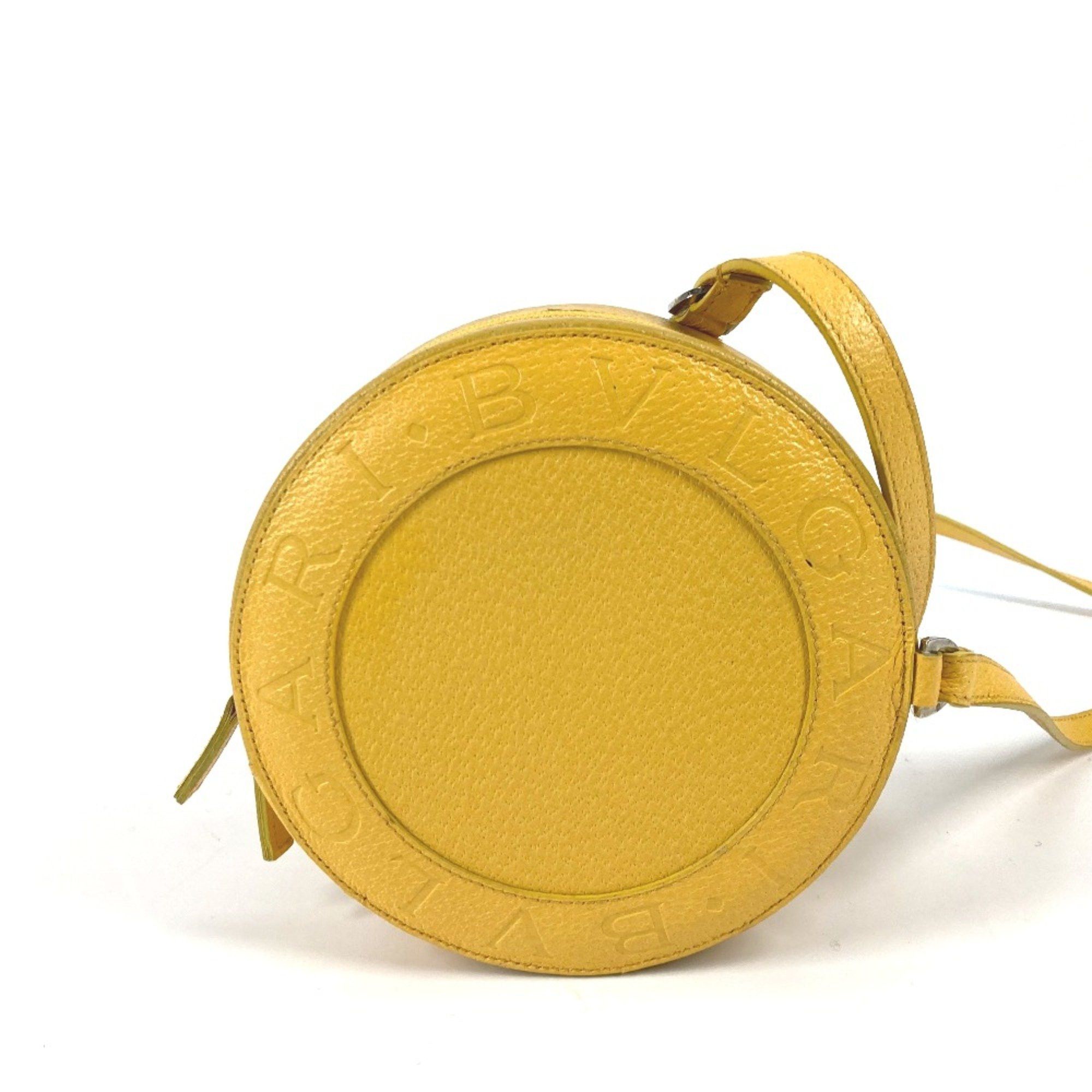 Bvlgari Bvlgari Round shape Pochette bag Shoulder Bag yellow Size ONE SIZE - 1 Thumbnail
