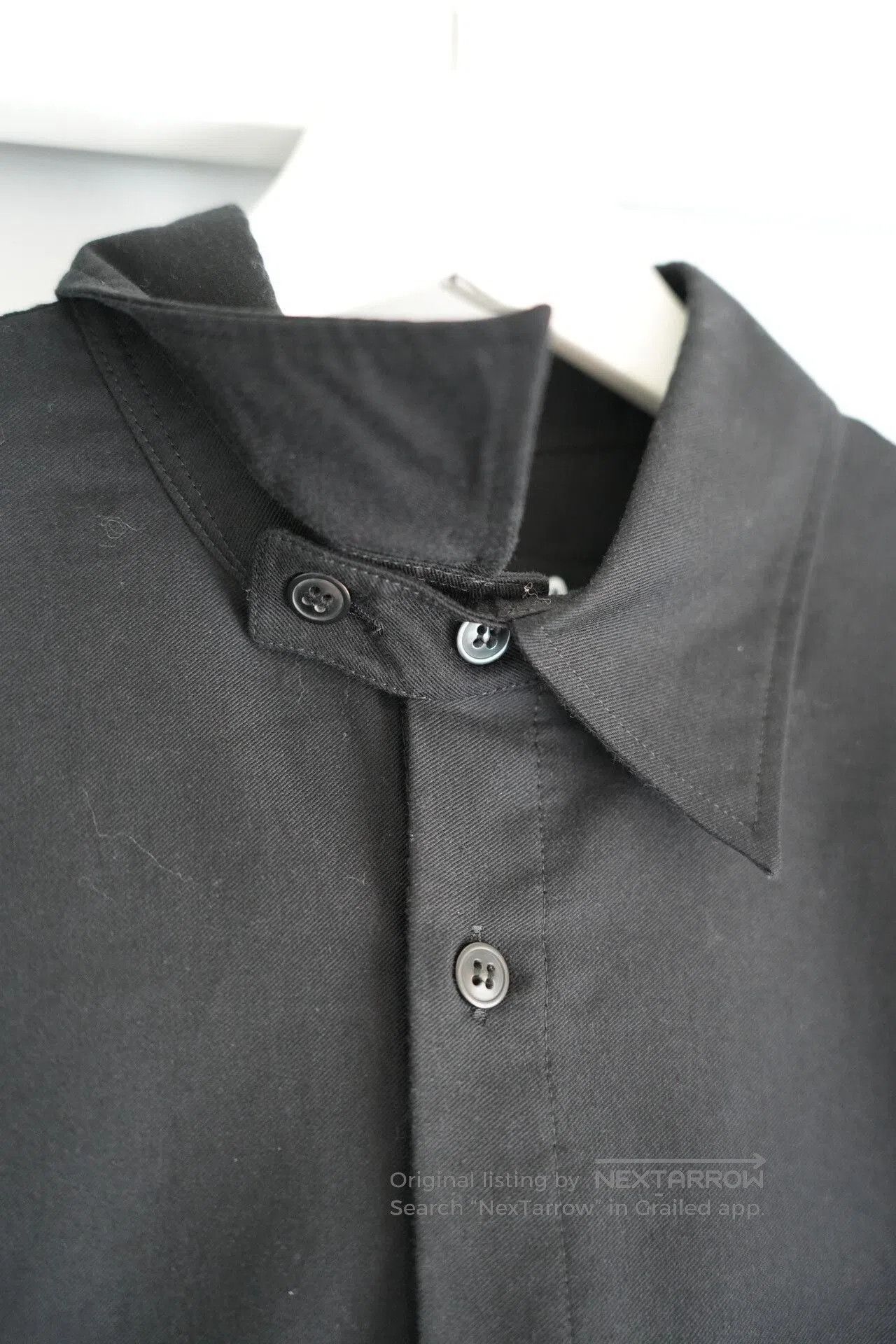 Yohji Yamamoto Yohji Yamamoto Signature Printed Work Shirt. Size US M / EU 48-50 / 2 - 4 Thumbnail