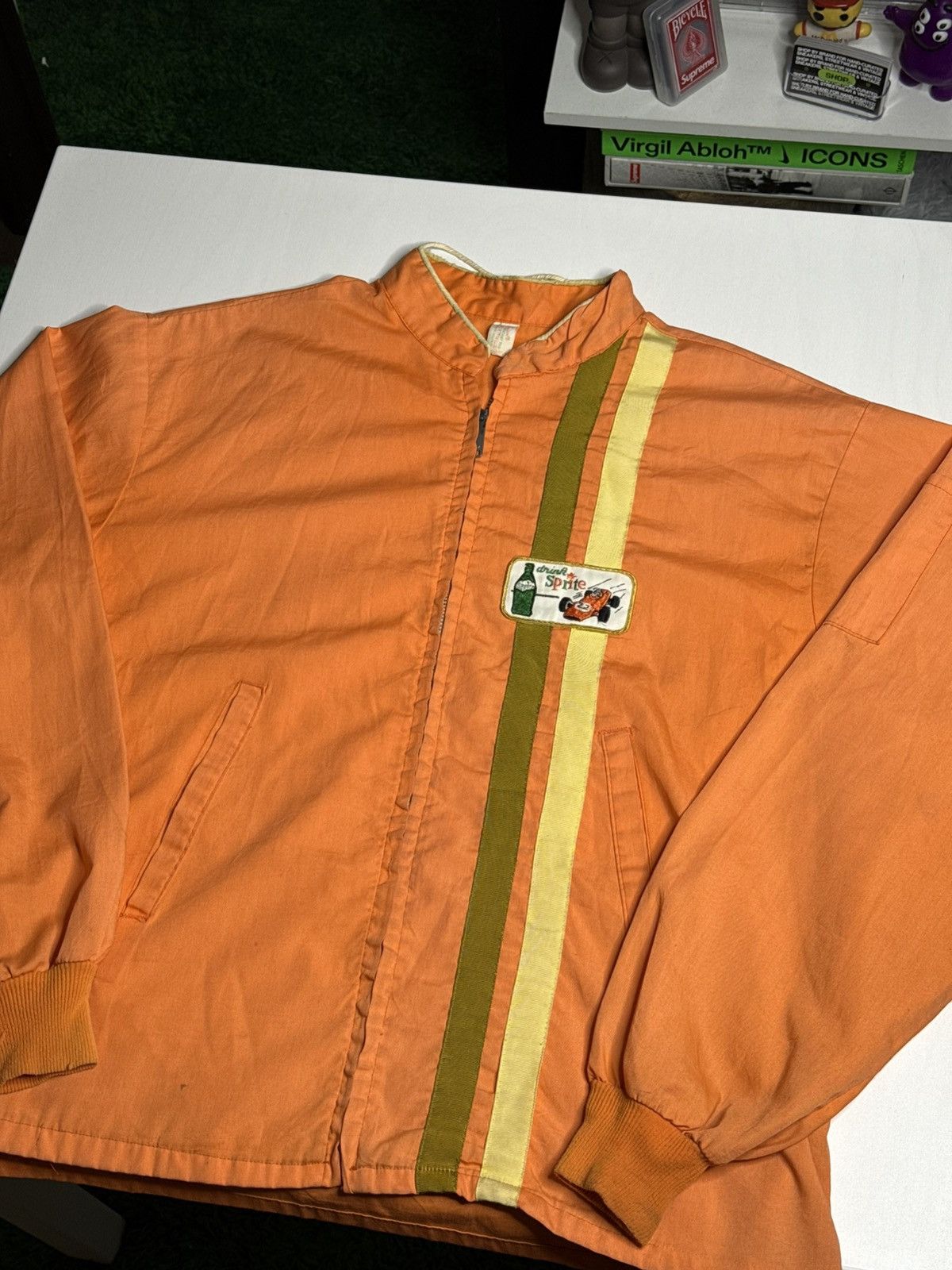 Vintage VINTAGE 1960's Drink Sprite Jacket “Orange” [L] PREOWNED Size US L / EU 52-54 / 3 - 1 Thumbnail