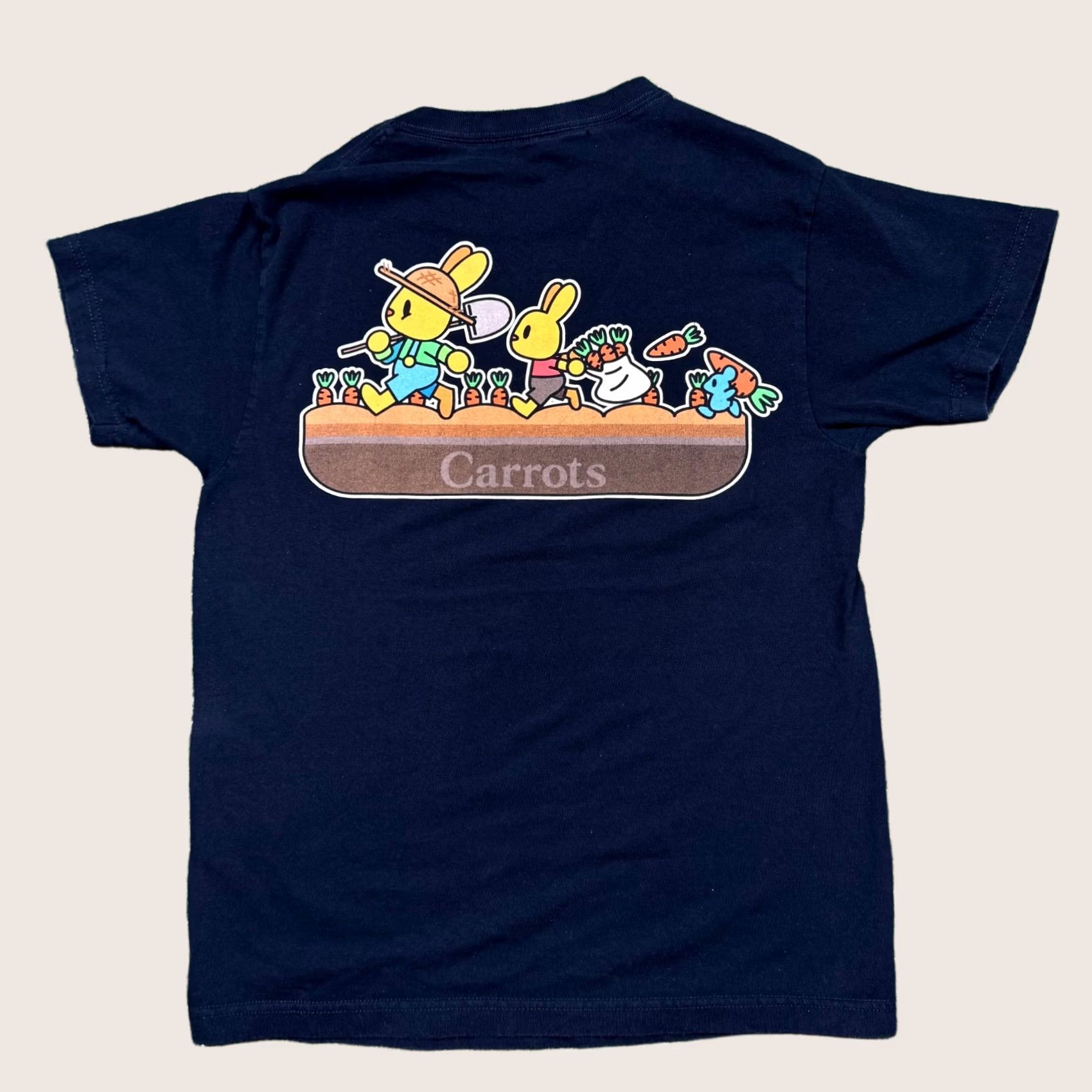 Vintage Carrots T-Shirt Men’s Size M Black Blue Short Sleeve Crew Neck Logo Graphic Shirt Size US M / EU 48-50 / 2 - 1 Thumbnail