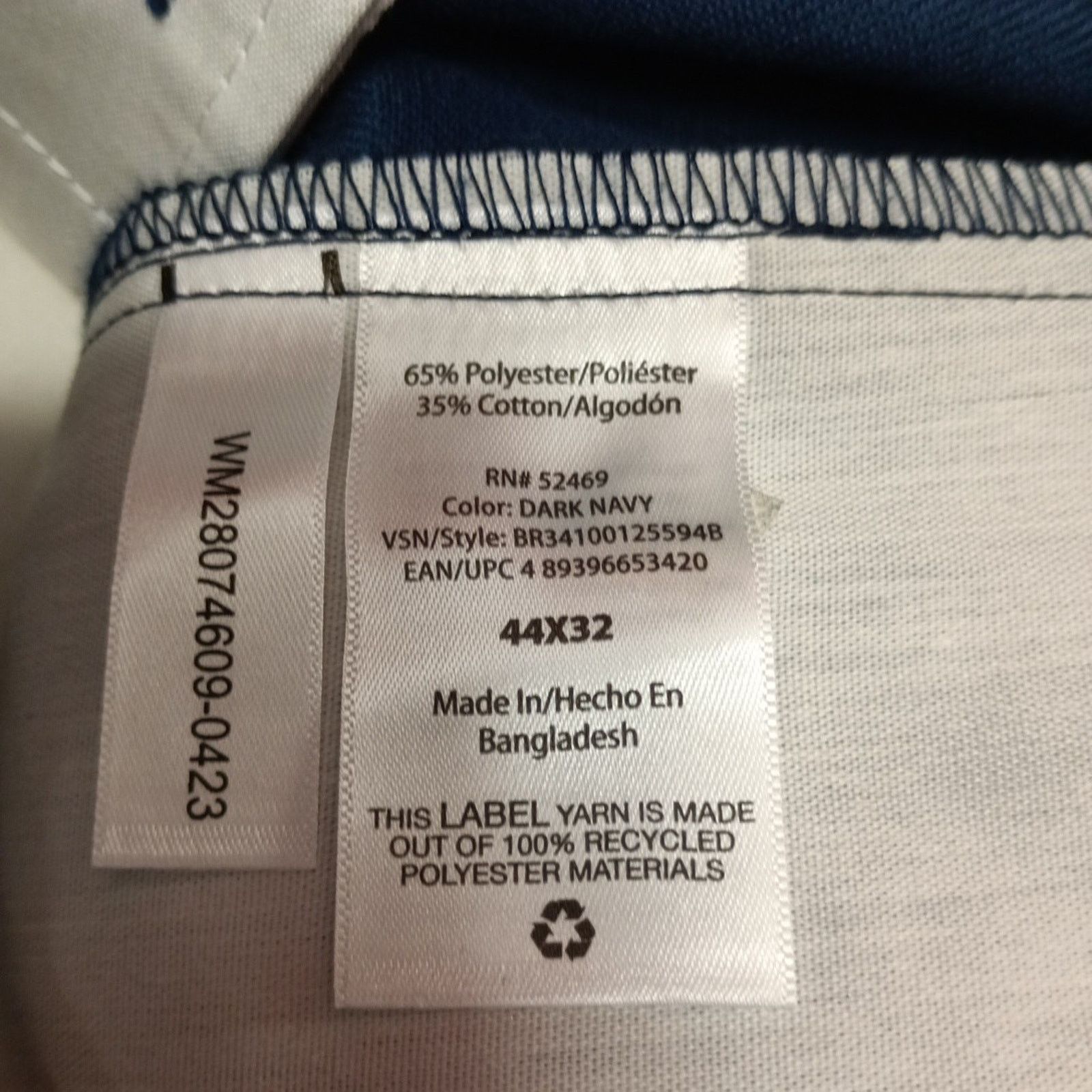 Other Brahma Mens Work Tough Pants Durable Size 44x32 Blue Relaxed Size US 44 / EU 60 - 6 Thumbnail