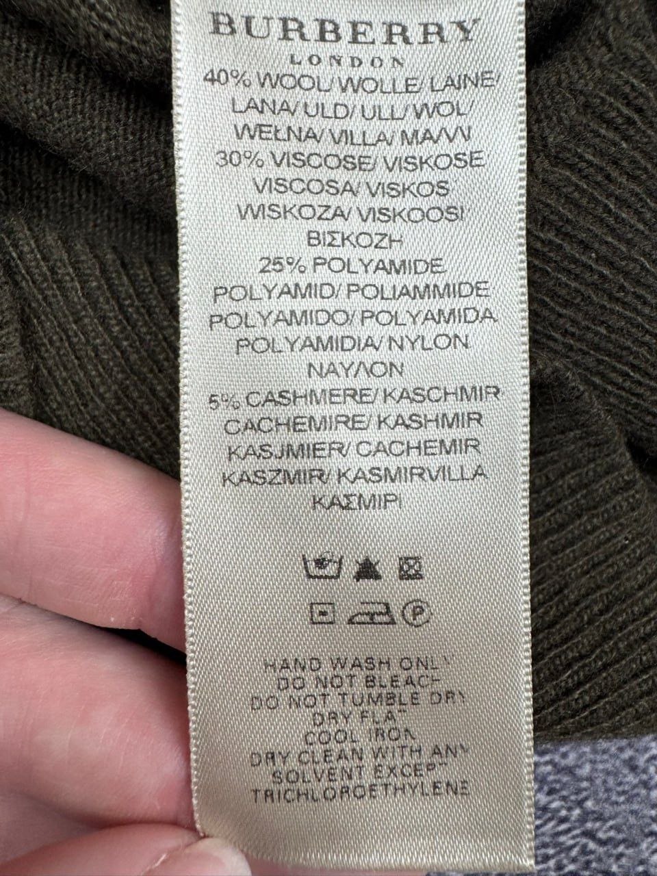 Burberry Burberry Wool Sweater cardigan Size L / US 10 / IT 46 - 5 Thumbnail