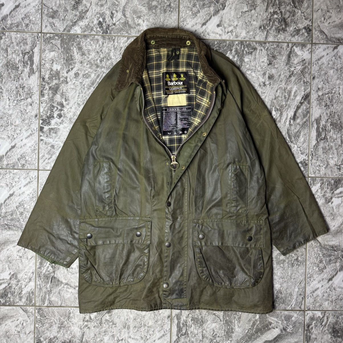 Barbour × Vintage Barbour waxed jacket vintage Size US XL / EU 56 / 4 - 1 Thumbnail