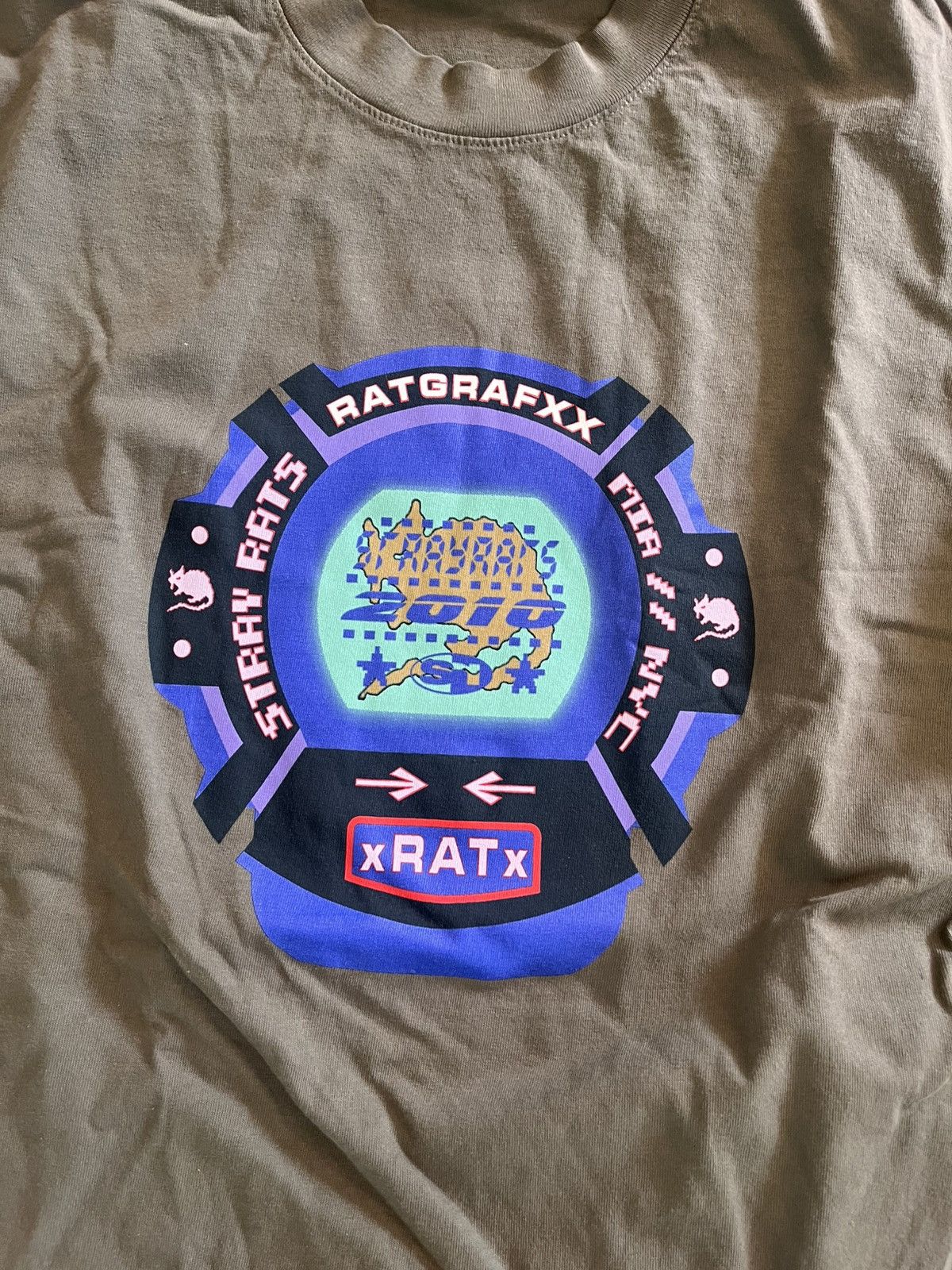 Stray Rats Stray rats digi watch tee Size US XL / EU 56 / 4 - 2 Thumbnail