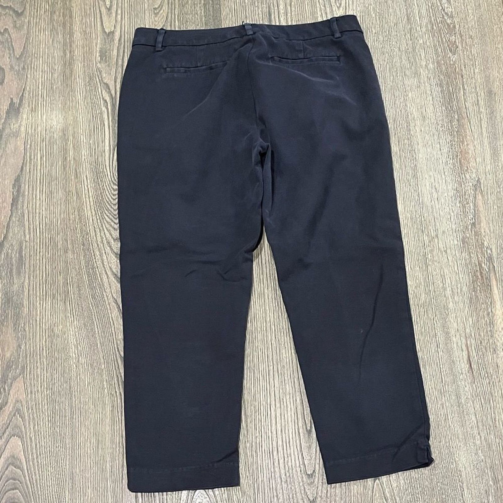 Tommy Hilfiger Tommy Hilfiger Carpi Cropped Pant High Rise Straight Leg 10 Size 32" / US 10 / IT 46 - 5 Thumbnail