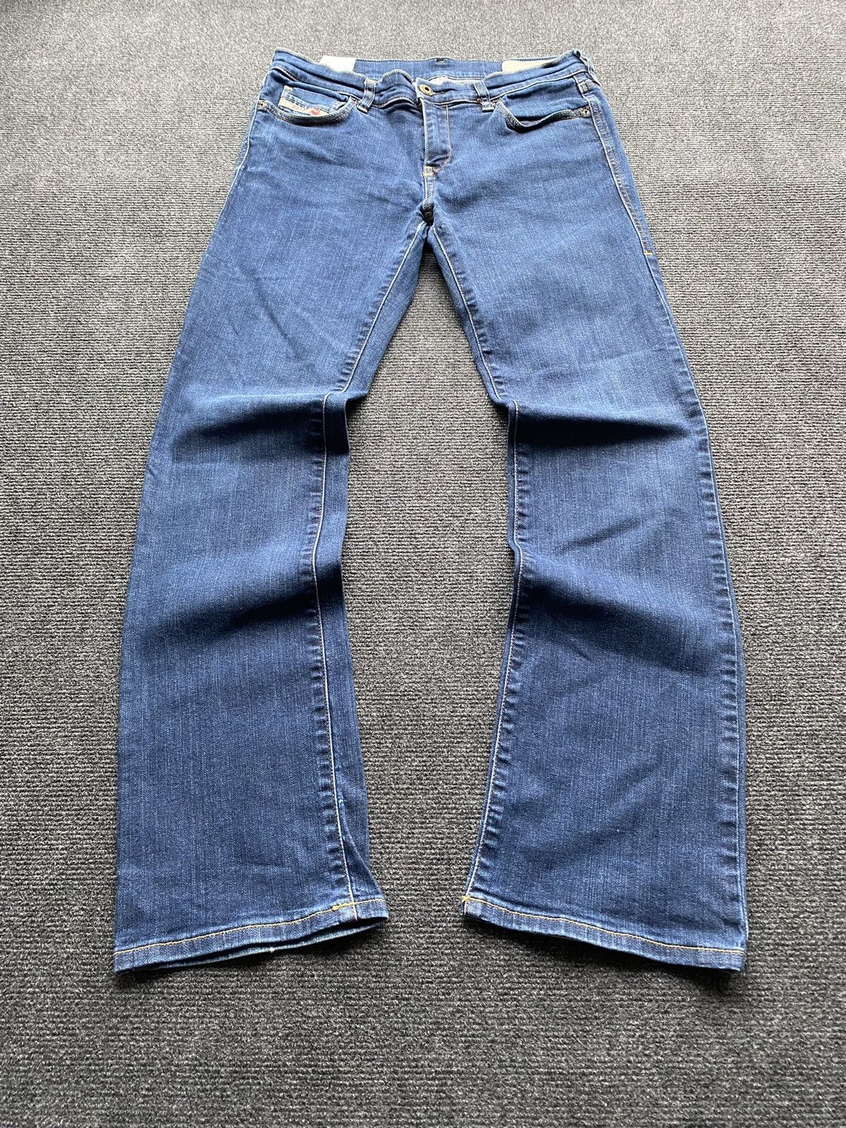 Diesel 🔥Opium Punk Diesel Bootcut Bootzee-st Blue jeans 29 sexy y2k Size 29" - 1 Thumbnail