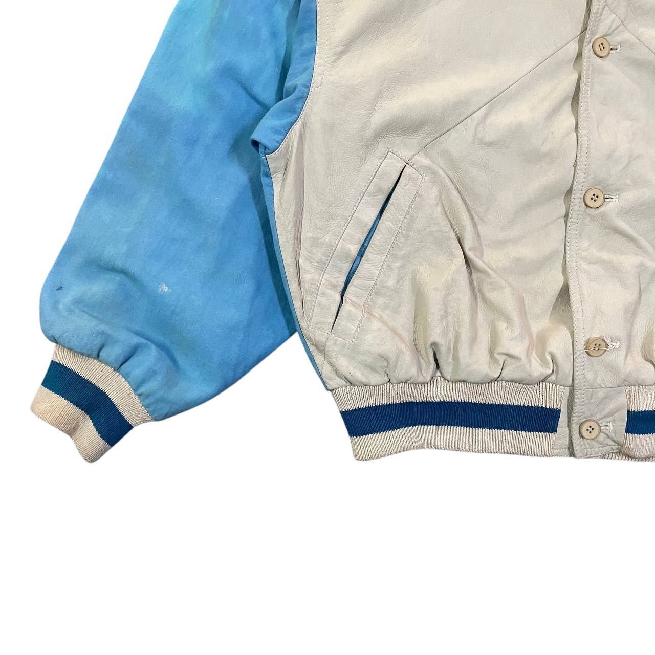 Enrico Coveri Vintage Enrico Coveri Safari Leather Bomber Jacket Size US M / EU 48-50 / 2 - 3 Thumbnail
