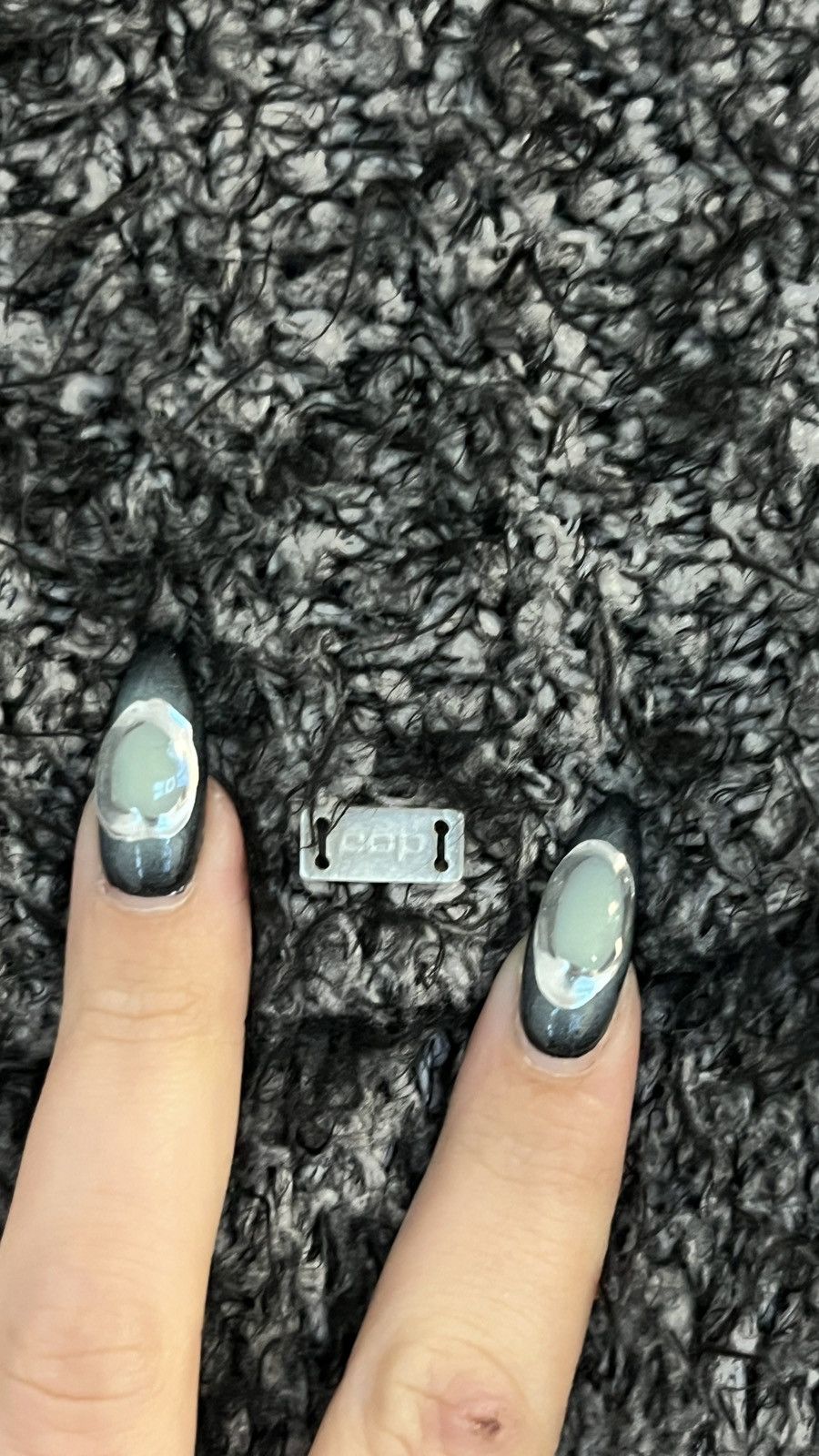 Cop Copine Cop Copine Grey off the Shoulder Sweater Size S / US 4 / IT 40 - 4 Thumbnail