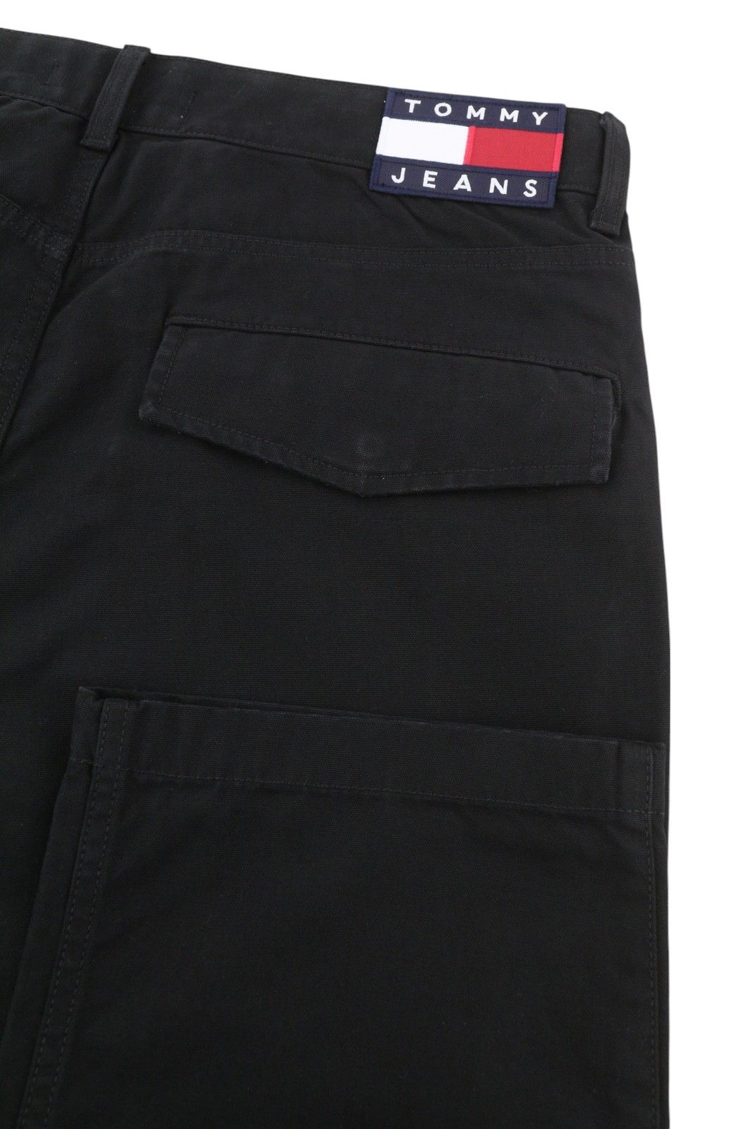 Tommy Hilfiger SKATER CARPENTER W33/L32 Black Cargo Zip Fly 85132 Size US 33 - 5 Thumbnail
