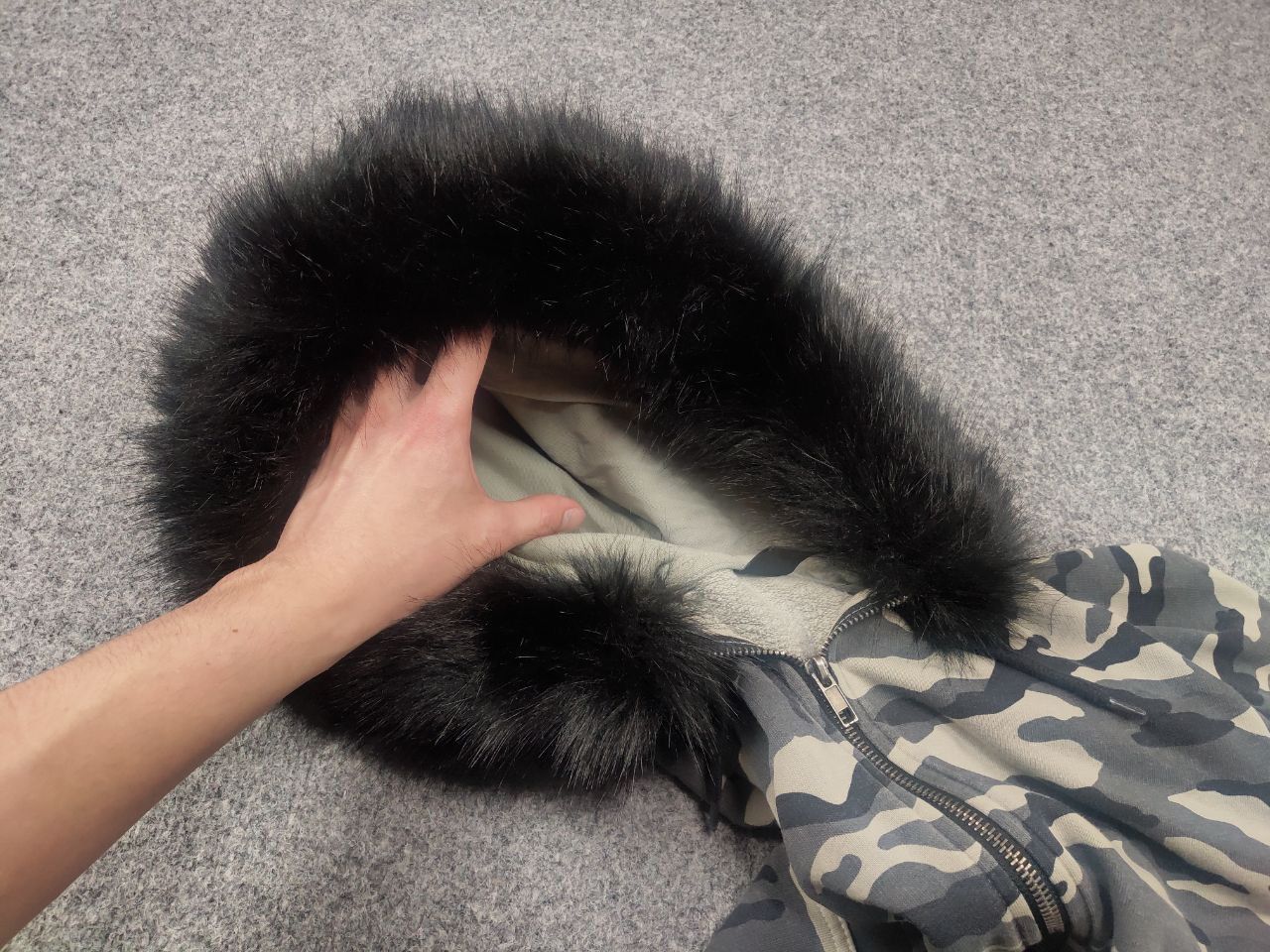 Japanese Brand Vintage Japan if six was nine Bondage Fur Zip Hoodie Y2K Size US S / EU 44-46 / 1 - 13 Thumbnail