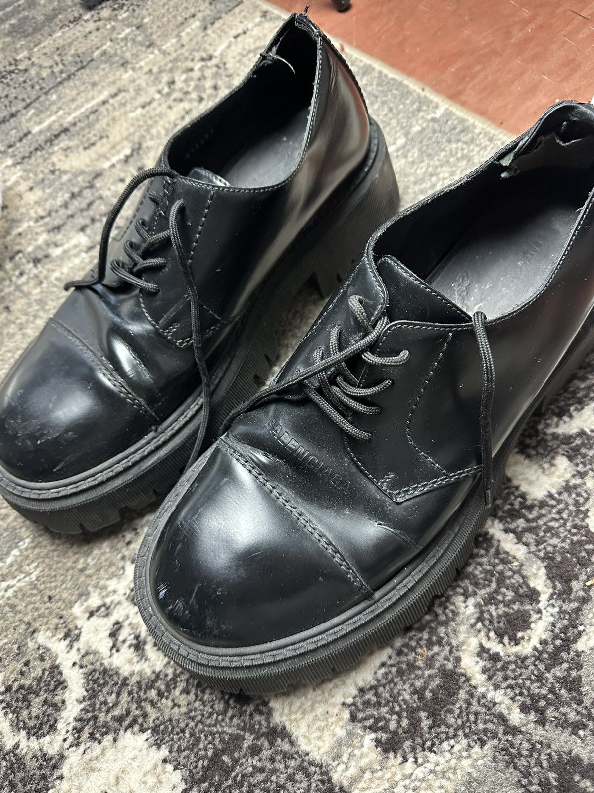 Balenciaga Balenciaga Oversized Derby Size US 11 / EU 44 - 11 Thumbnail