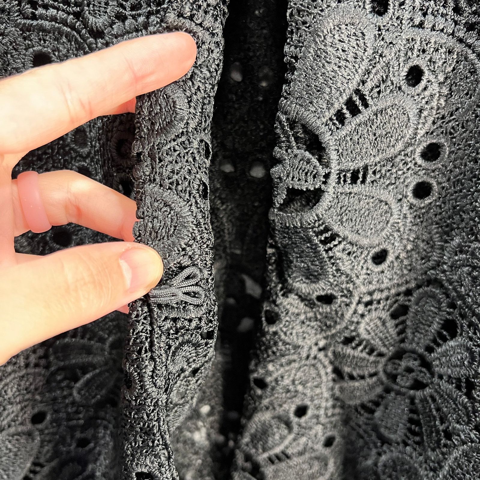 Other Susan Graver Occasions Crochet Lace 3/4 Sleeve Size 3XL / US 20-22 - 7 Thumbnail