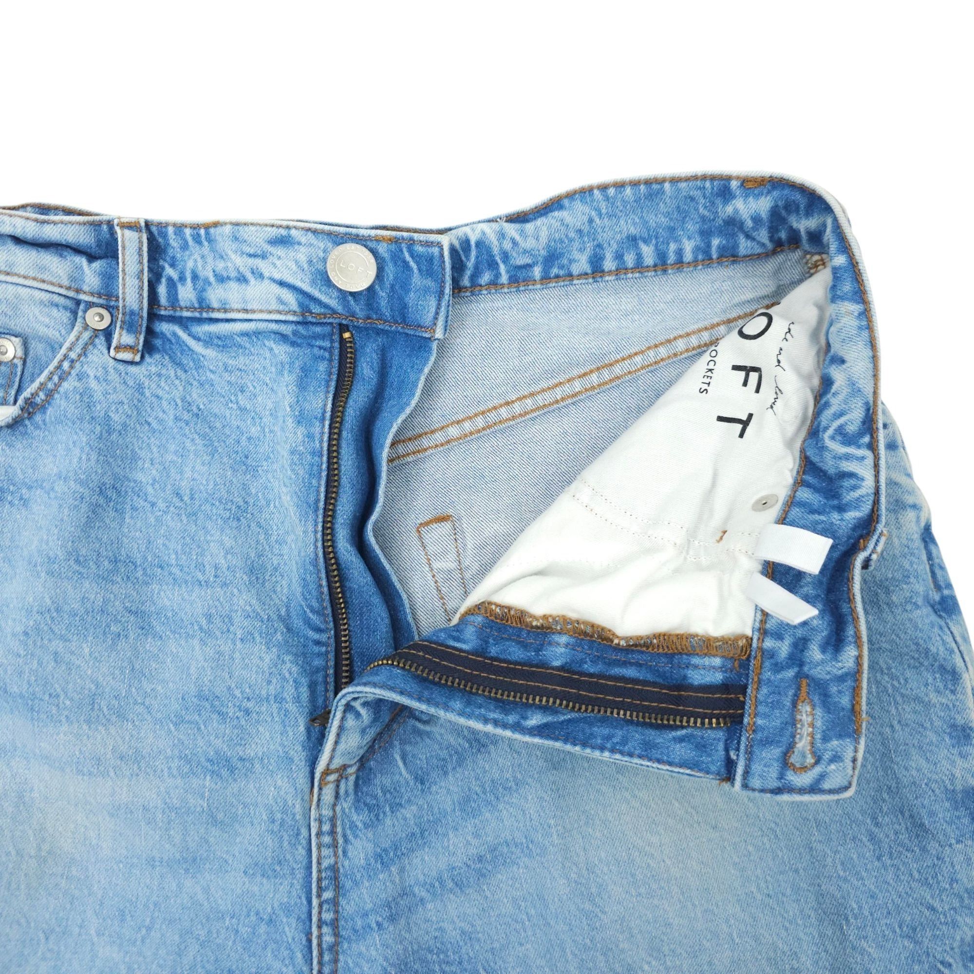 Loft Loft High Waist Boyfriend Jeans Womens 29/8 High Rise Size 30" / US 8 / IT 44 - 7 Thumbnail