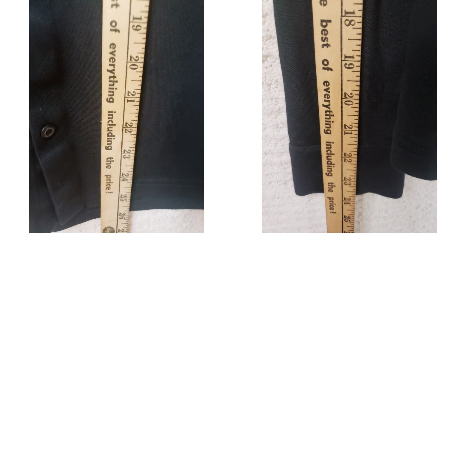 Fabletics Fabletics Shirt Mens M Black Athletic Button Up Long Sleeve Stretch Knit Embroidered Collared Size US M / EU 48-50 / 2 - 9 Thumbnail