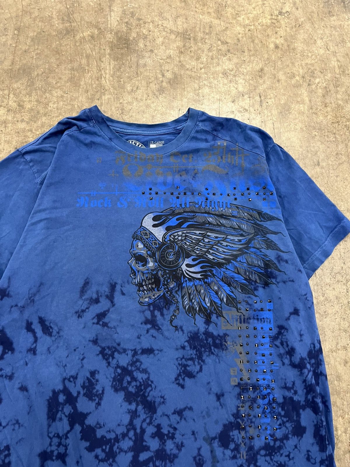 Affliction × Vintage Affliction grunge tee shirt hype rare skater opium Size US XXL / EU 58 / 5 - 6 Thumbnail