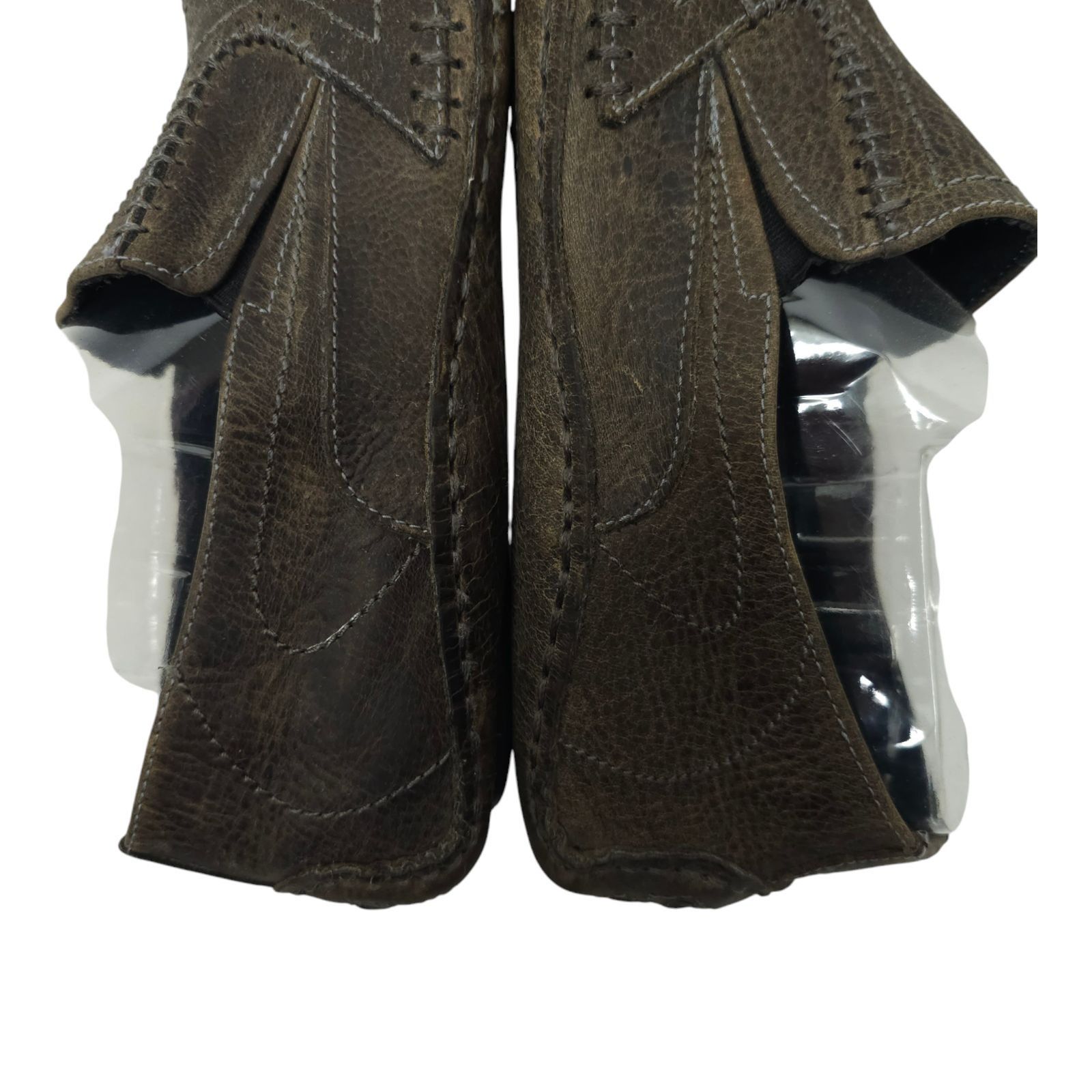 Bed Stu Bed Stu Distressed Leather Stitched Driving Mocs Mens 12 Size US 12 / EU 45 - 11 Thumbnail