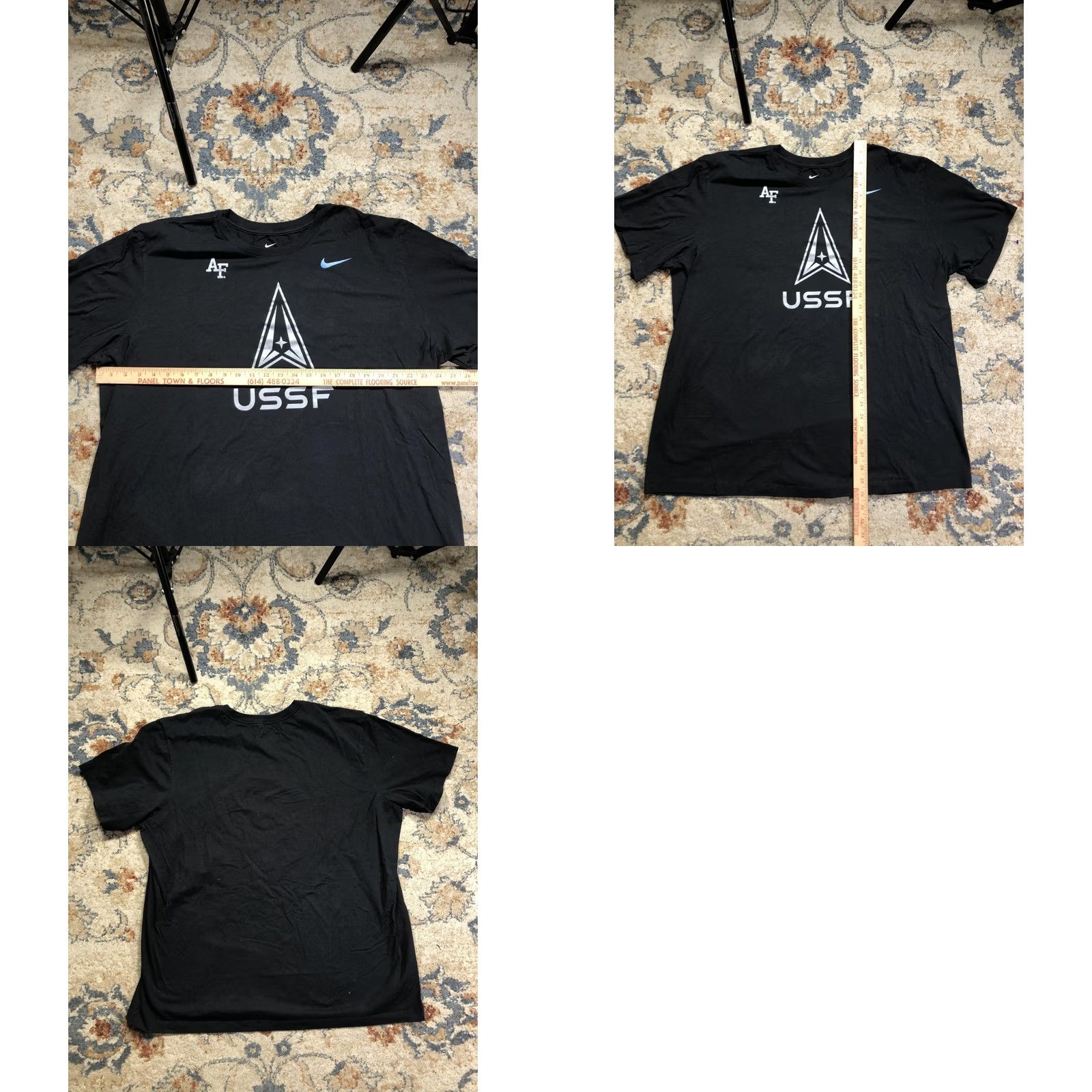 Nike Nike USSF Space Force Shirt Mens 2XL Black AF Graphic Tee Crewneck Military Size US XXL / EU 58 / 5 - 8 Thumbnail