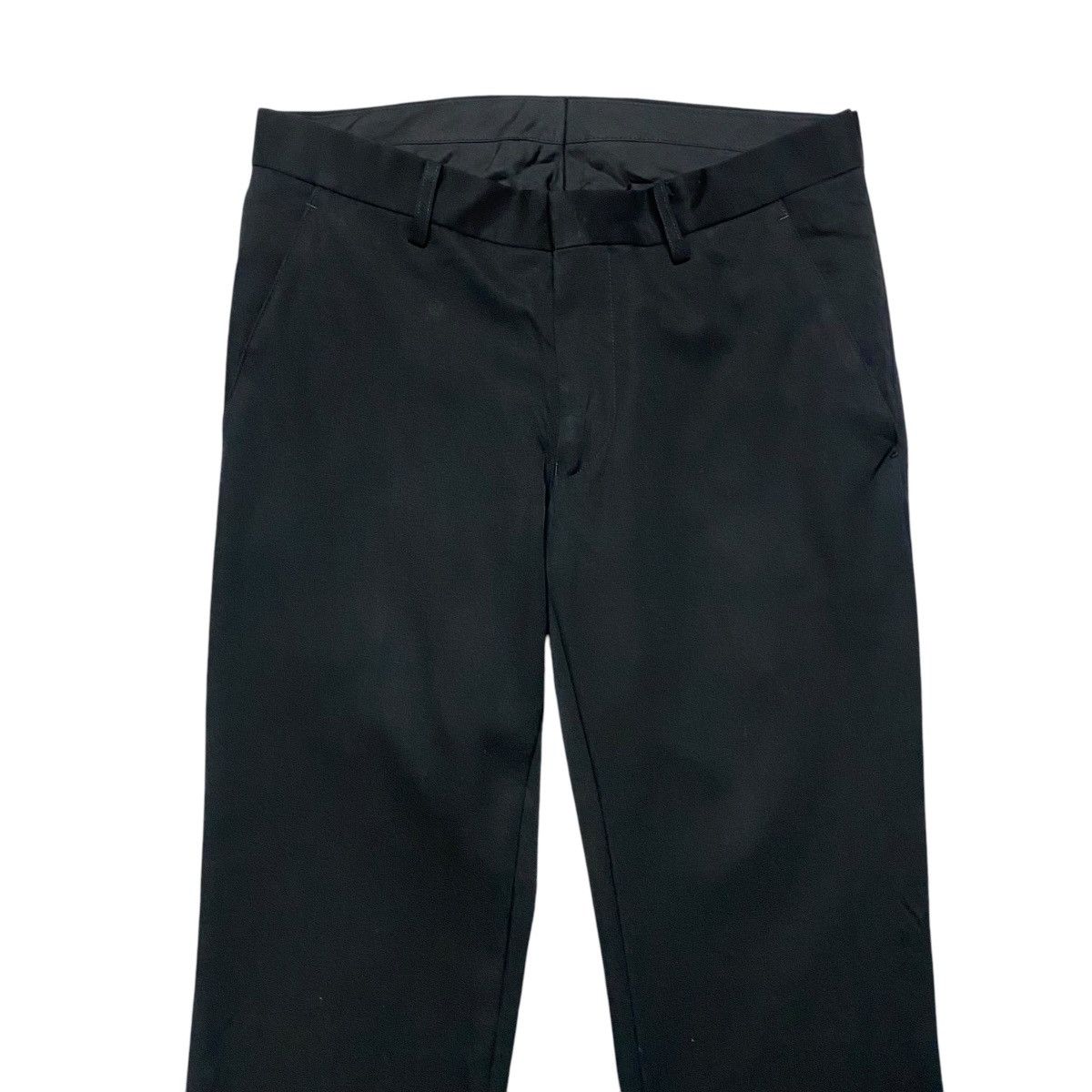 Japanese Brand Lithium Homme Virgin Wool Trousers Slim Low Rise Size US 29 - 4 Thumbnail