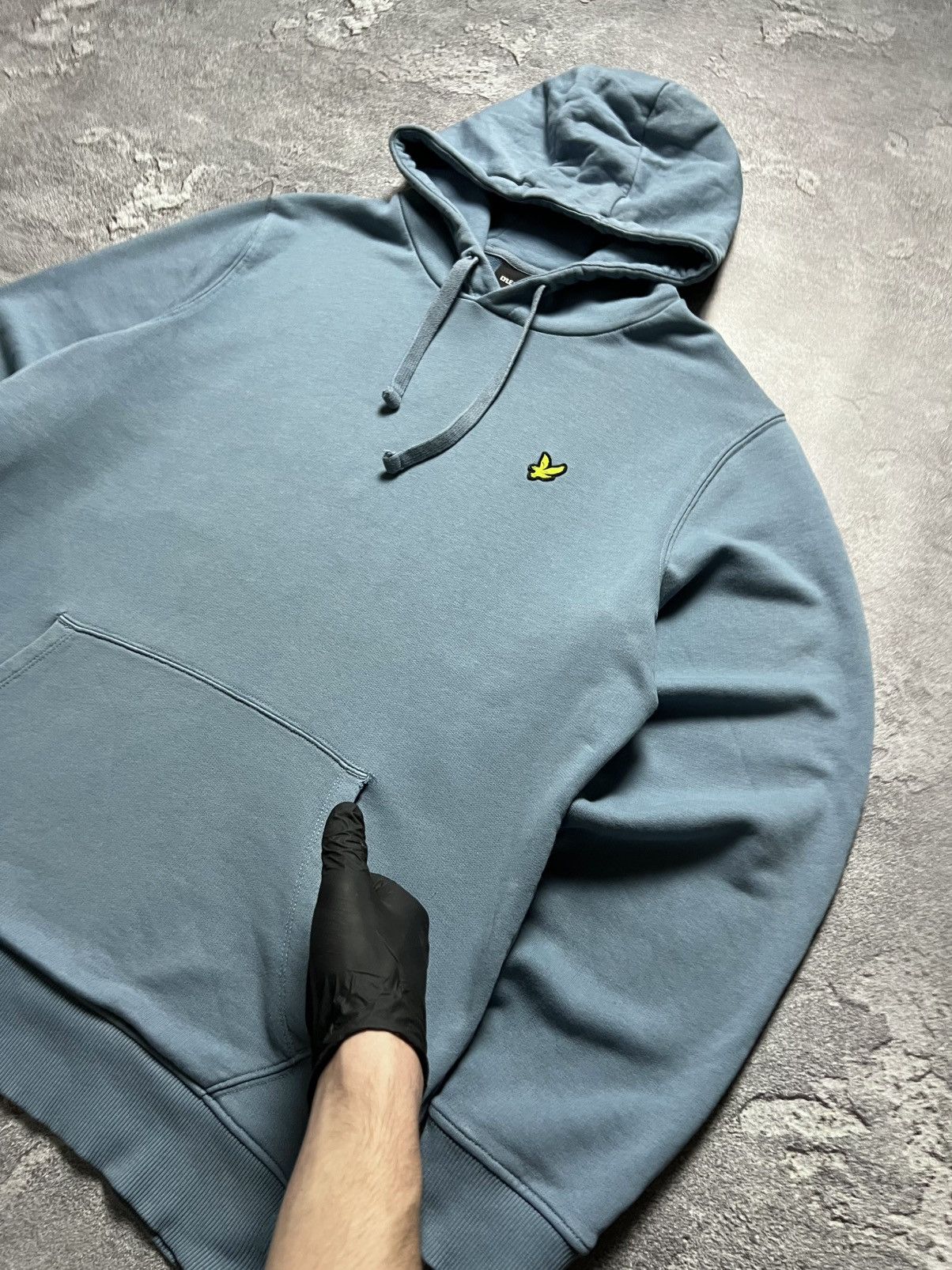 Lyle & Scott Vintage Lyle & Scott Hoodie Big Logo Lampas Striped Xl Size US XL / EU 56 / 4 - 5 Thumbnail