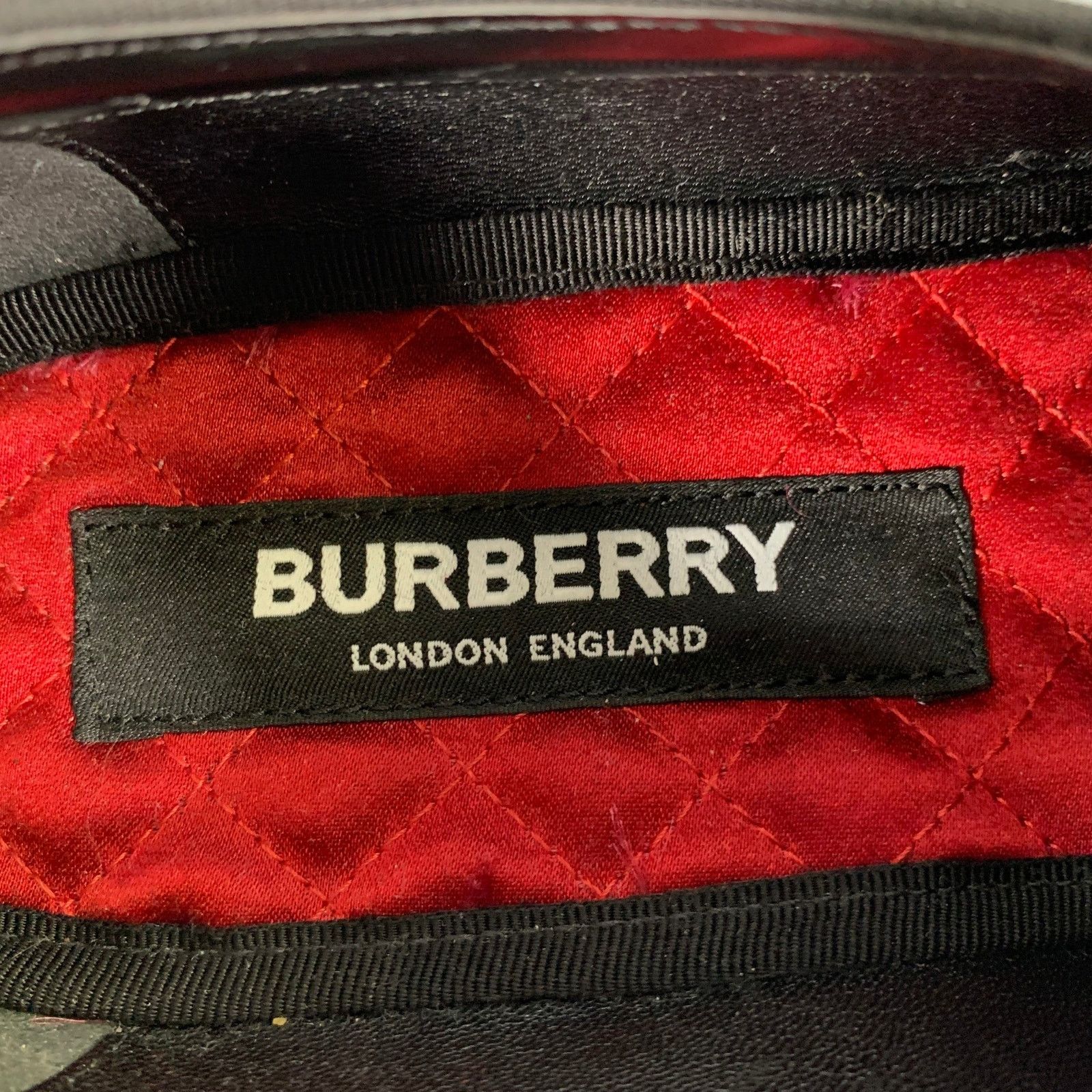Burberry BURBERRY Size 7 Black Leather Slip On Loafers Size US 7 / EU 40 - 8 Thumbnail