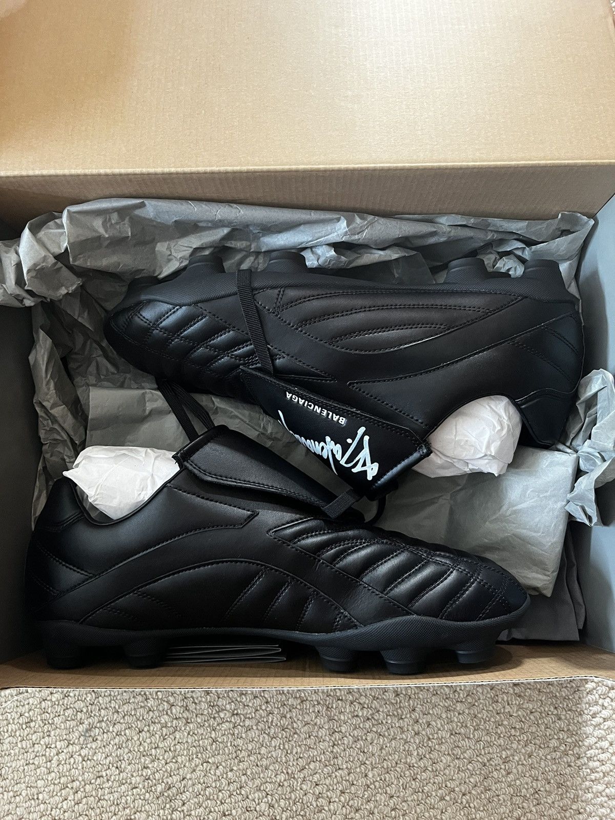 Balenciaga Signed Balenciaga Football Boots Size US 11 / EU 44 - 1 Thumbnail