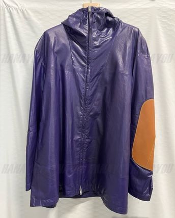 Jil Sander o1loc1c1124 Hooded Jacket in Purple Size US L / EU 52-54 / 3 - 1 Thumbnail