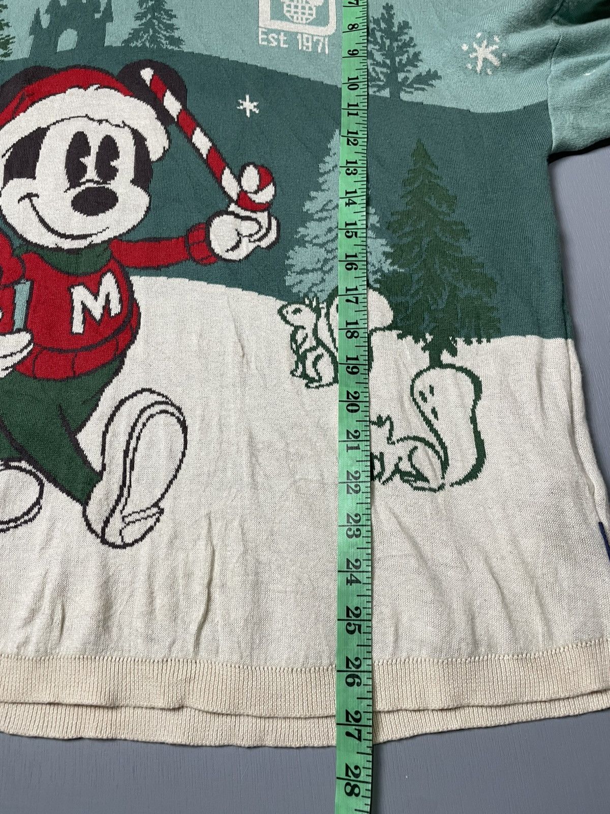 Disney Mickey walt disney world over print spirit jersey knitwear Size XS / US 0-2 / IT 36-38 - 8 Thumbnail