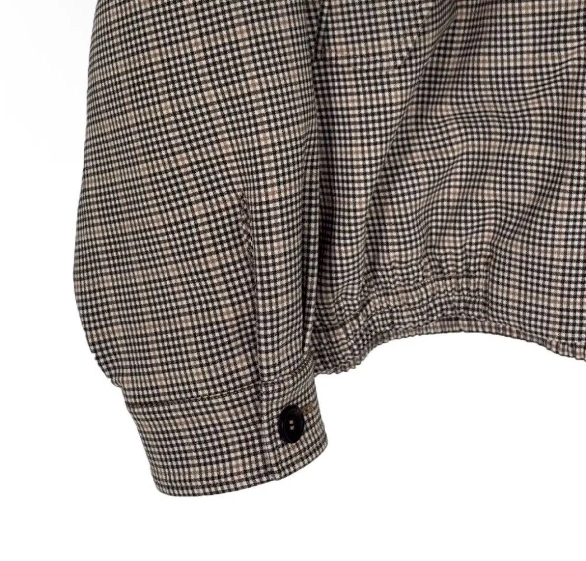 Miu Miu MiuMiu Checked Double-Weave Oversized Jacket Size US XXS / EU 40 - 5 Thumbnail
