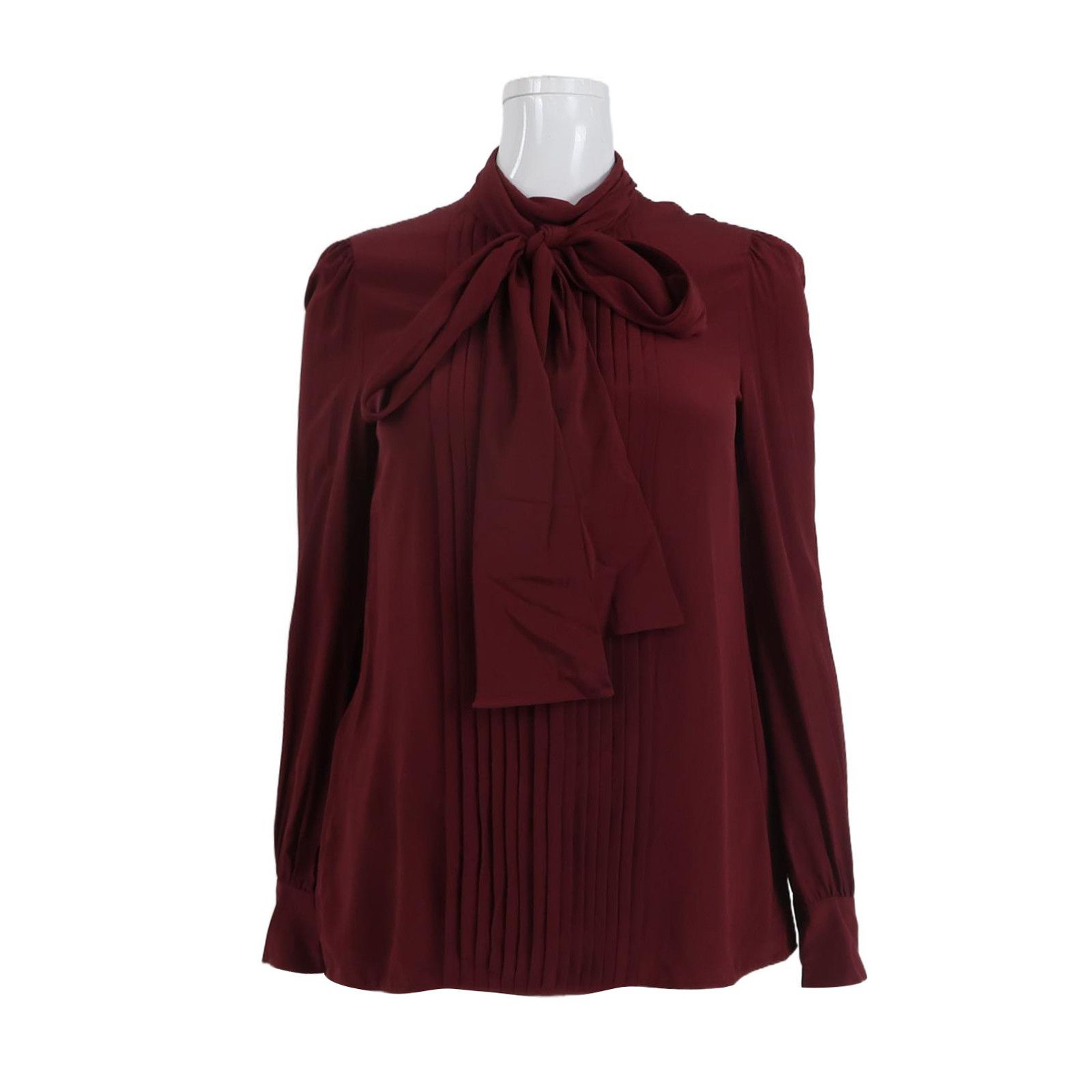 Prada Prada Silk Pussy-Bow Blouse Size 38 Size XS / US 0-2 / IT 36-38 - 1 Thumbnail