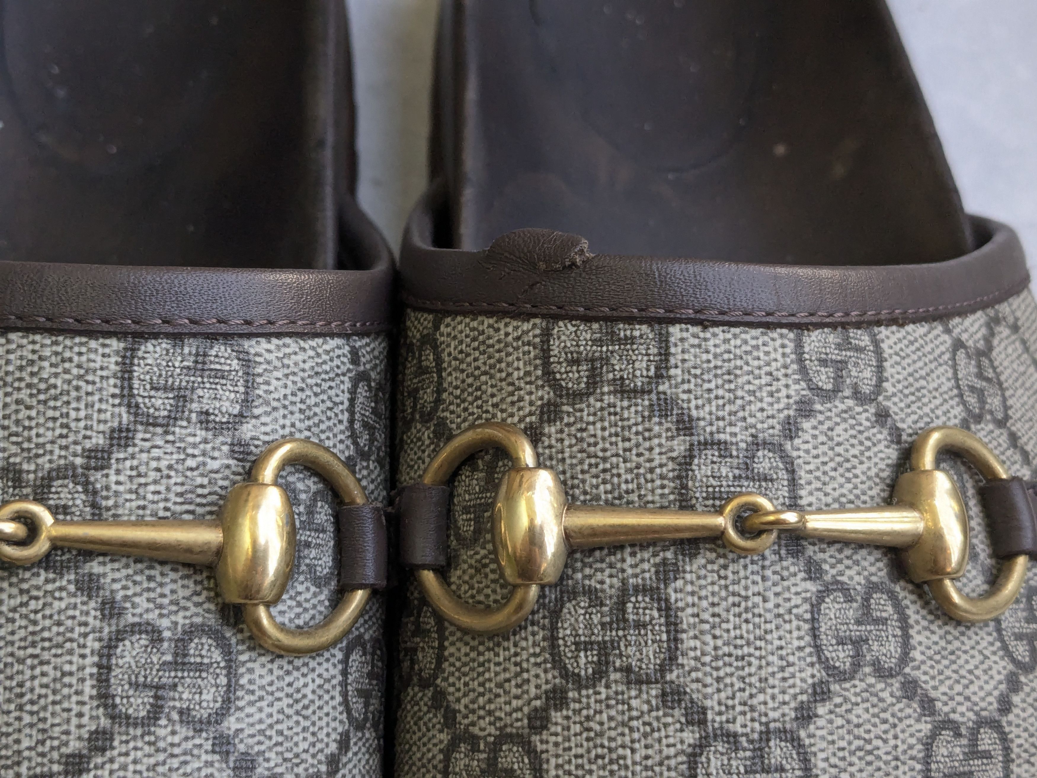 Gucci Gucci Horsebit Loafers Mules Brown 12.5 Leather Size US 12.5 / EU 45-46 - 2 Thumbnail