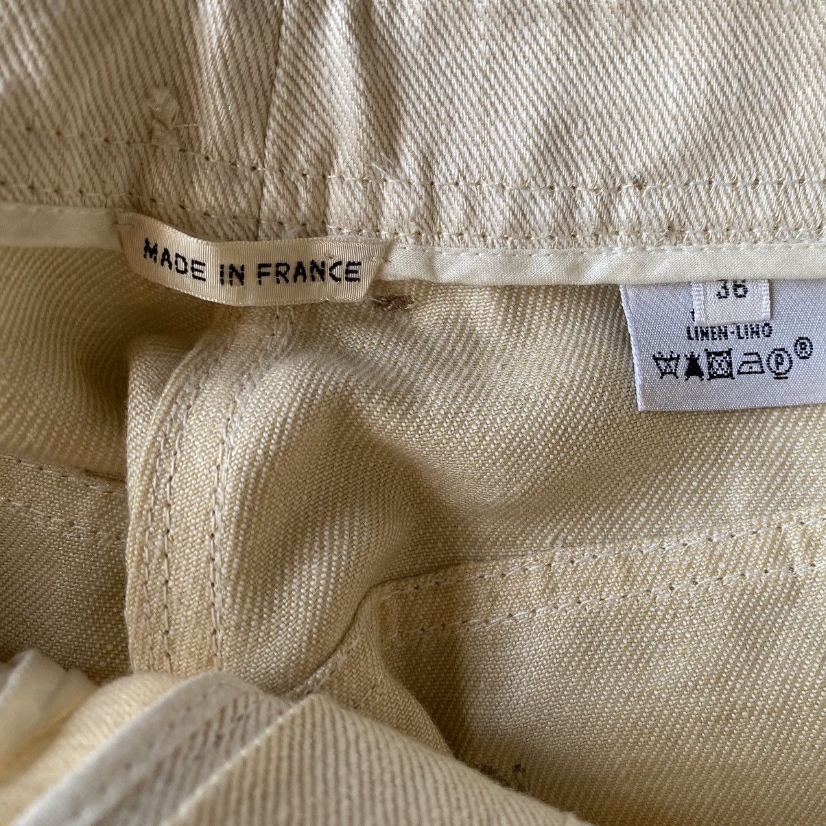 Hermes Hermes H Belt Loop With Studded Linen Pants By Gaultier Size 28" / US 6 / IT 42 - 4 Thumbnail
