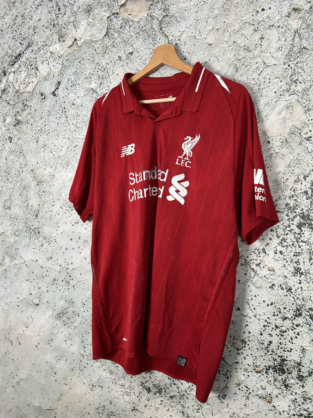 Vintage Liverpool FC Soccer Jersey Football New Balance Hype Size US L / EU 52-54 / 3 - 2 Thumbnail