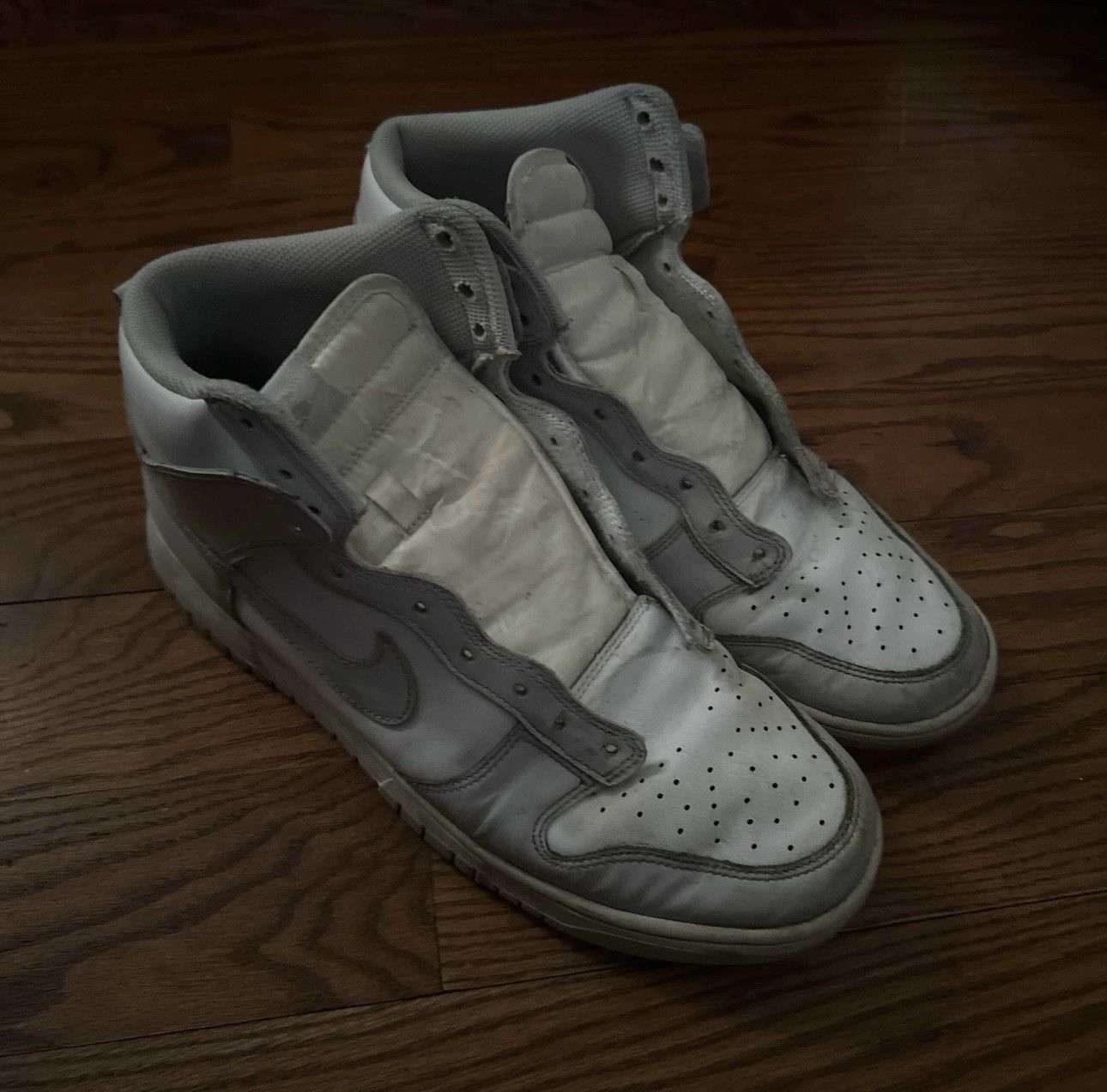 Nike Dunk High Vast Grey size