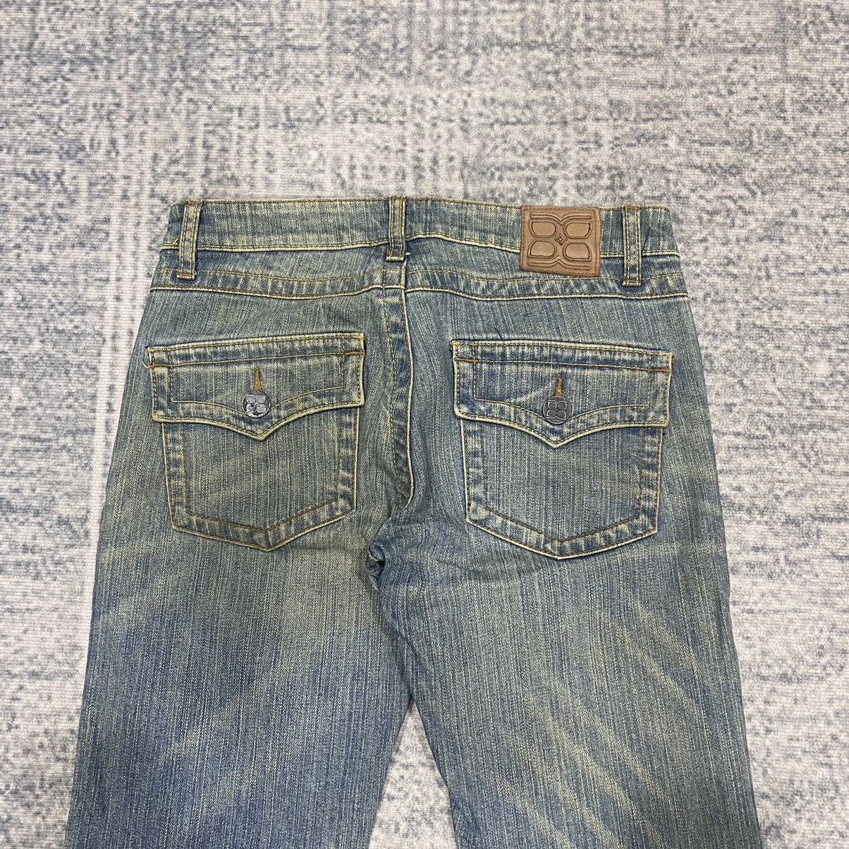 Hysteric Glamour × Japanese Brand × Le Grande Bleu (L.G.B.) Flare☠️BCBGMAXAZRIA Mud Wash Bootcut Punk Cowboy Vintage Size US 30 / EU 46 - 11 Thumbnail