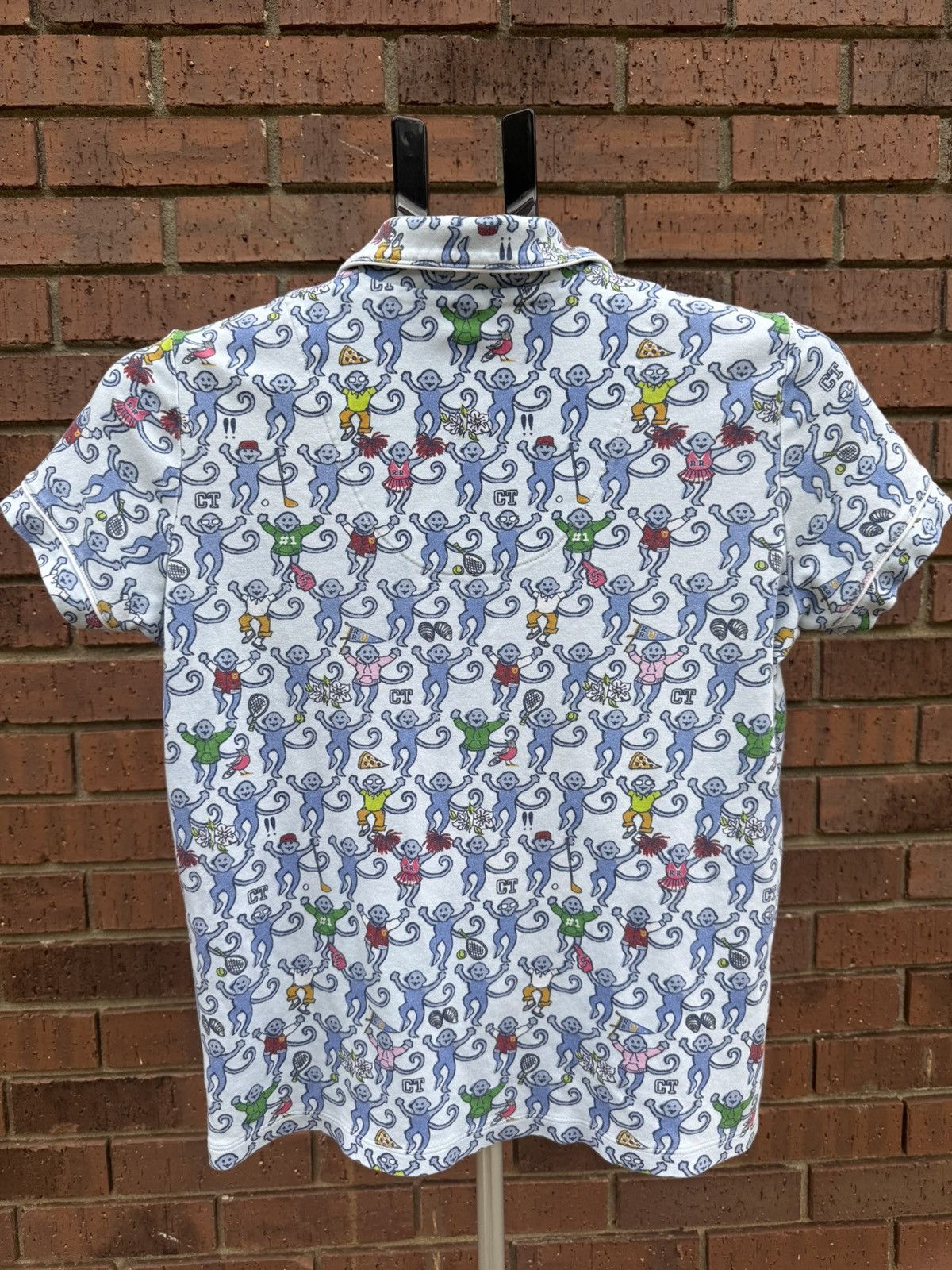 Other Roller Rabbit CT Greenwich Monkey Polo Pajama Top Limited Size S / US 4 / IT 40 - 6 Thumbnail