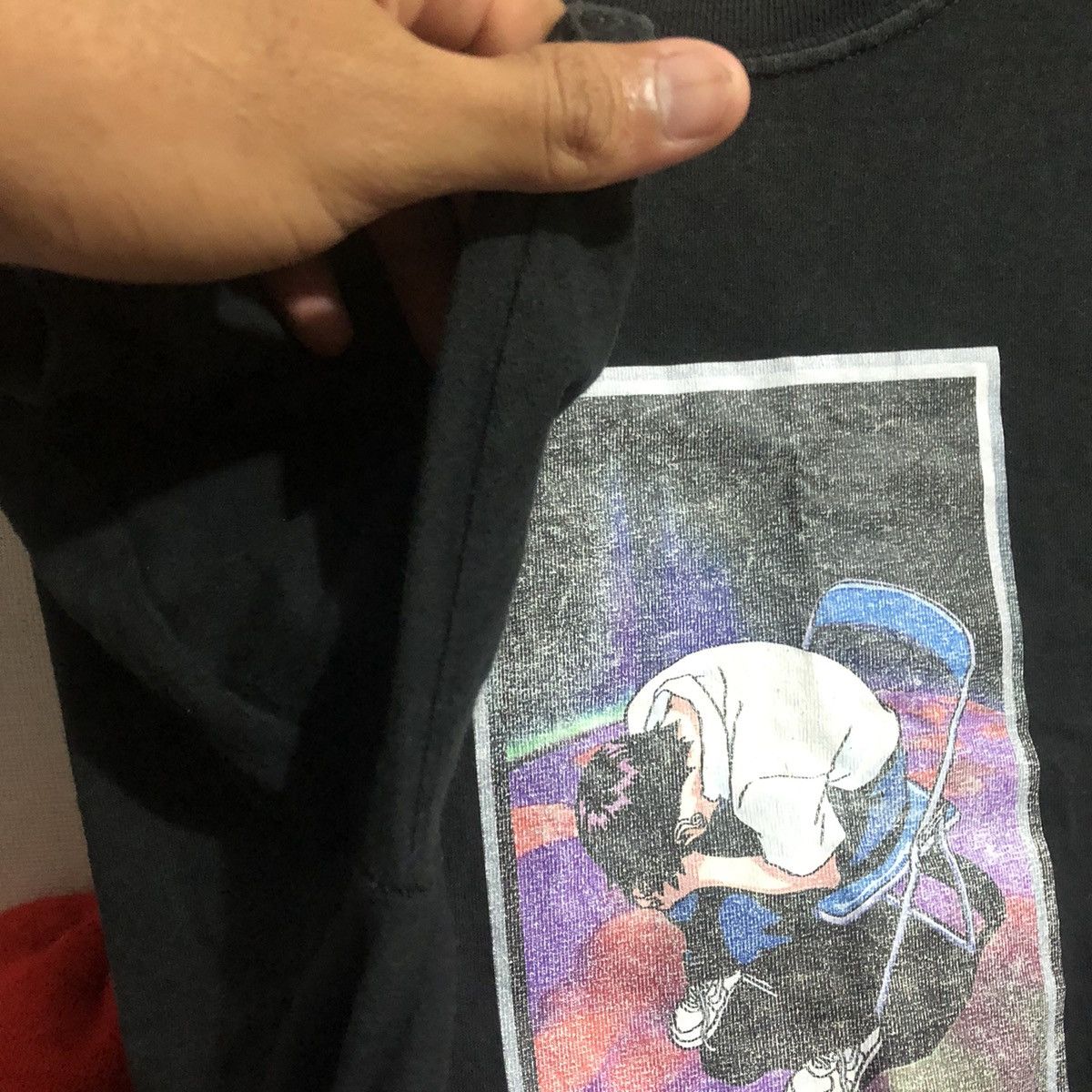 Champion Champion X Anti Social Black Tee Size US L / EU 52-54 / 3 - 8 Thumbnail