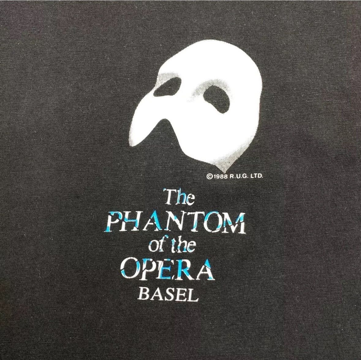 Kanye West × Vintage Vintage 1986 The Phantom of the Opera Production Shirt Black Size US XL / EU 56 / 4 - 9 Thumbnail