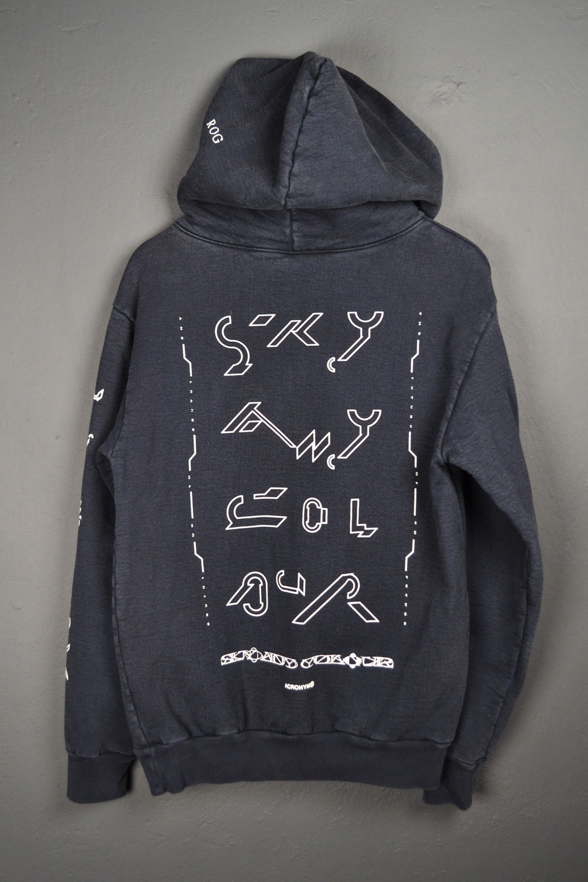 Acronym Acronym ROG FIS9-RS Hoodie S Cotton Hooded Sweatshirt Size US S / EU 44-46 / 1 - 10 Thumbnail